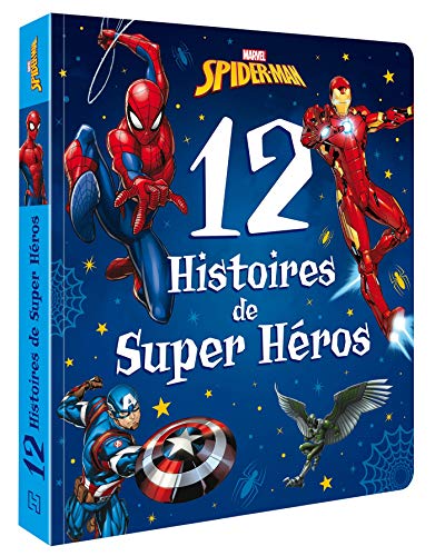 marvel-spider-man-12-histoires-de-super-h-ros-livre-enfant image 2