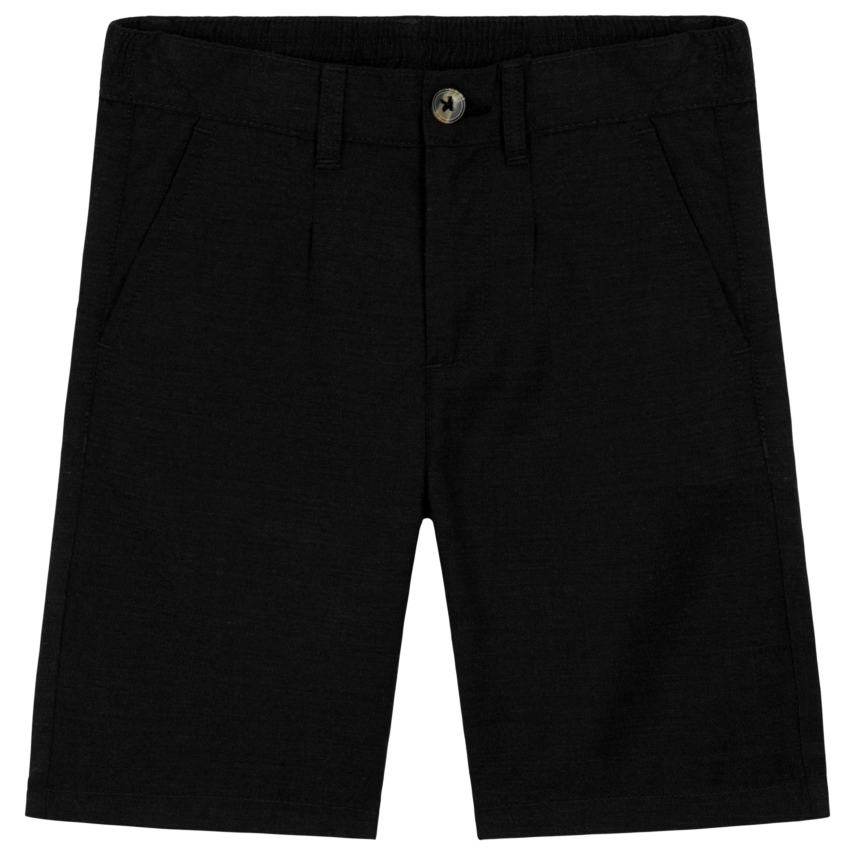 citycomfort-short-chino-gar-on-poches-taille-lastique-noir image 1