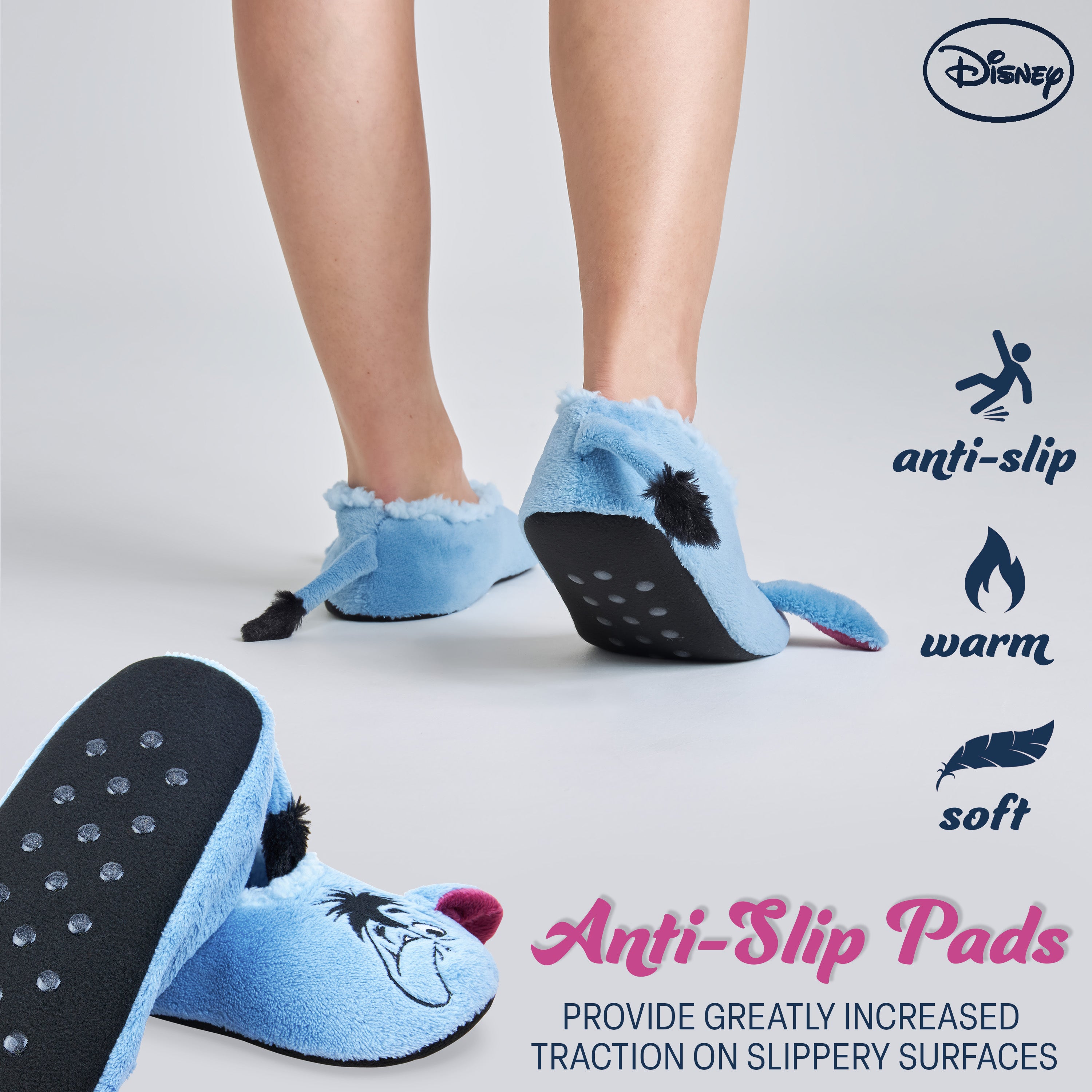 get-trend-disney-chaussons-femme-pilou-bourriquet-35-38 image 6