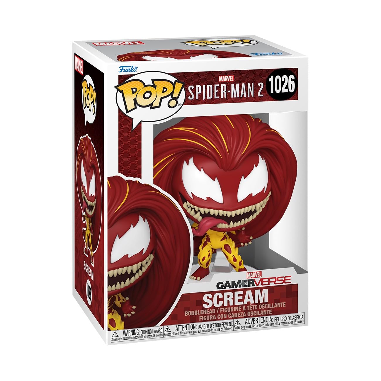 funko-pop-games-spider-man-2-figurine-scream-suit image 1