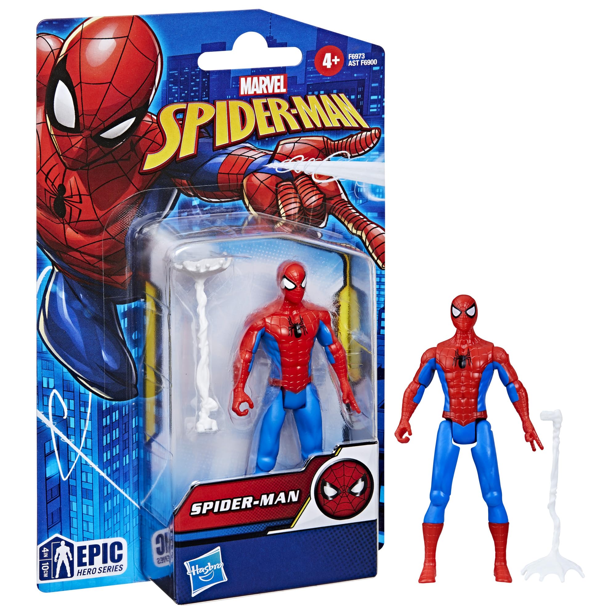 marvel-epic-hero-spider-man-classique-figurine-articul-e-10-cm image 2
