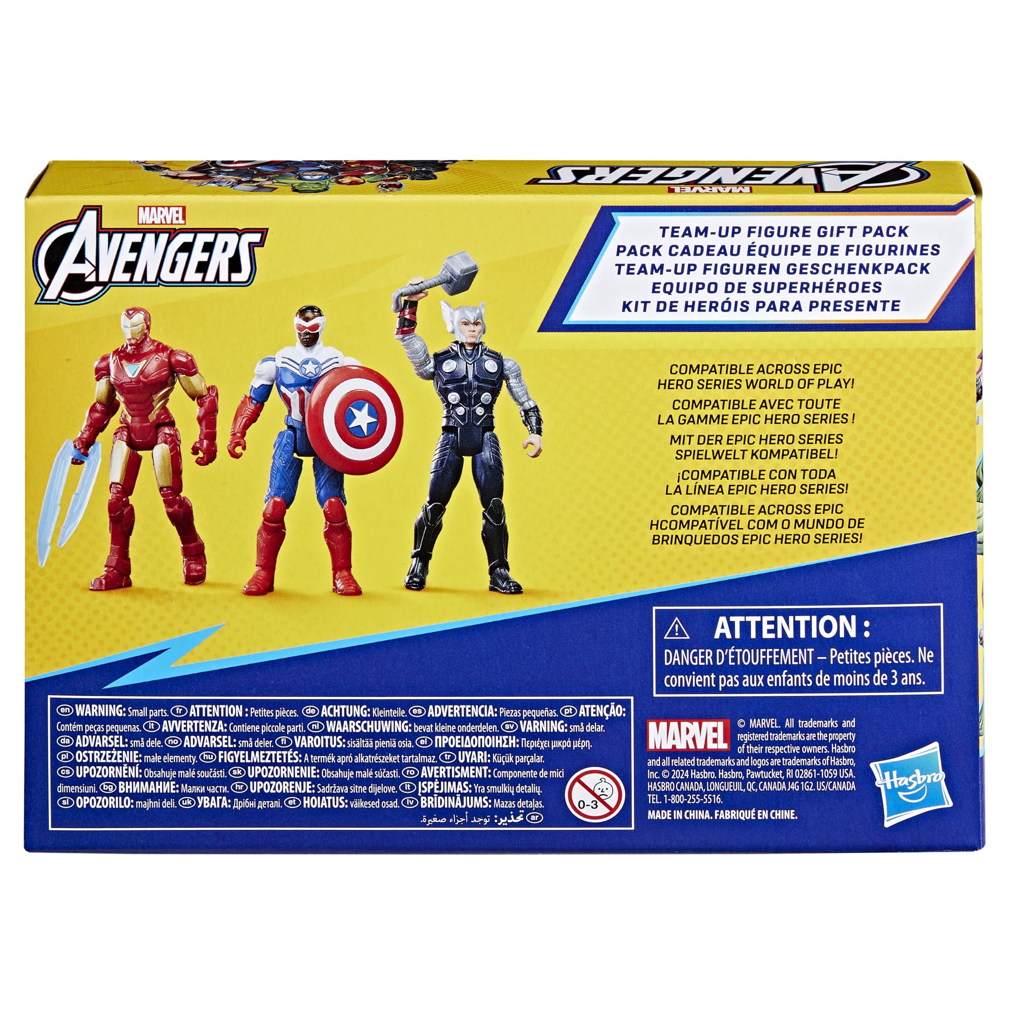 marvel-epic-hero-series-figurines-avengers-10-cm-pack-3 image 4