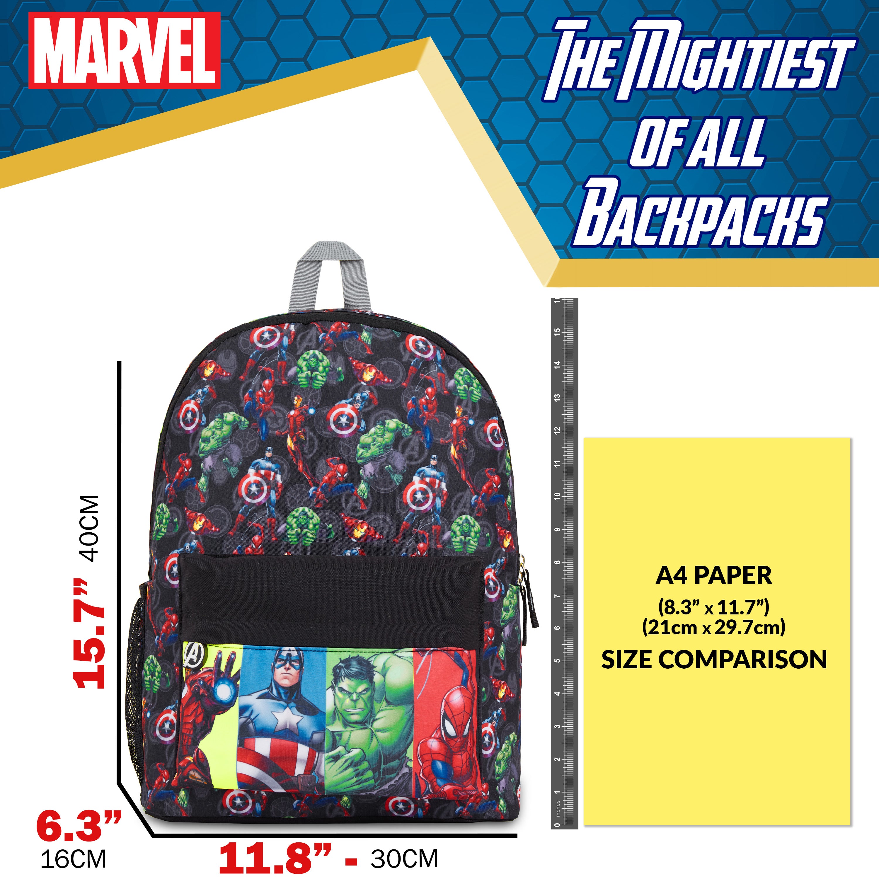 marvel-sac-dos-enfant-spiderman-avengers-cole-sport image 2