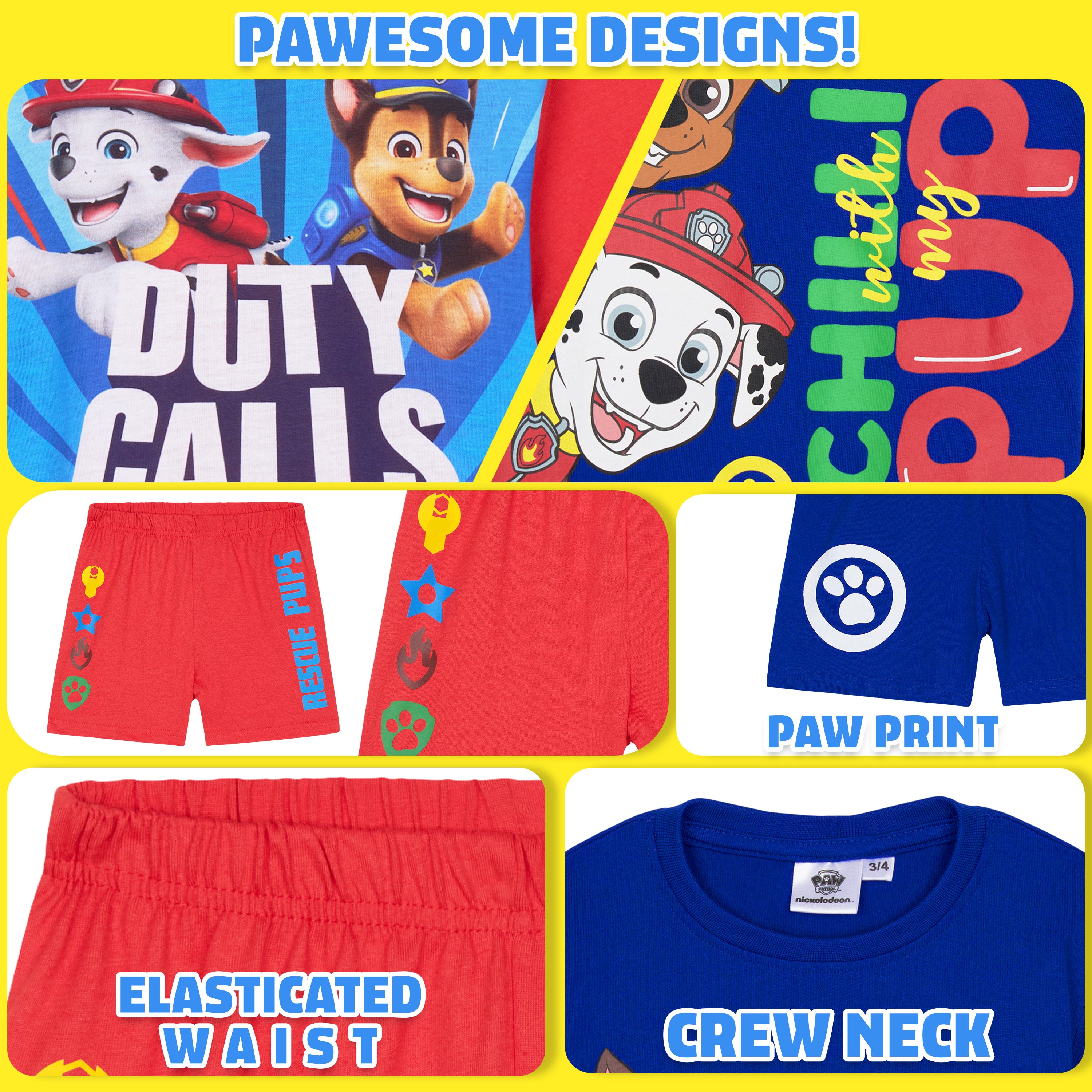 get-trend-boys-pyjama-court-gar-on-5-6-ans-t image 4