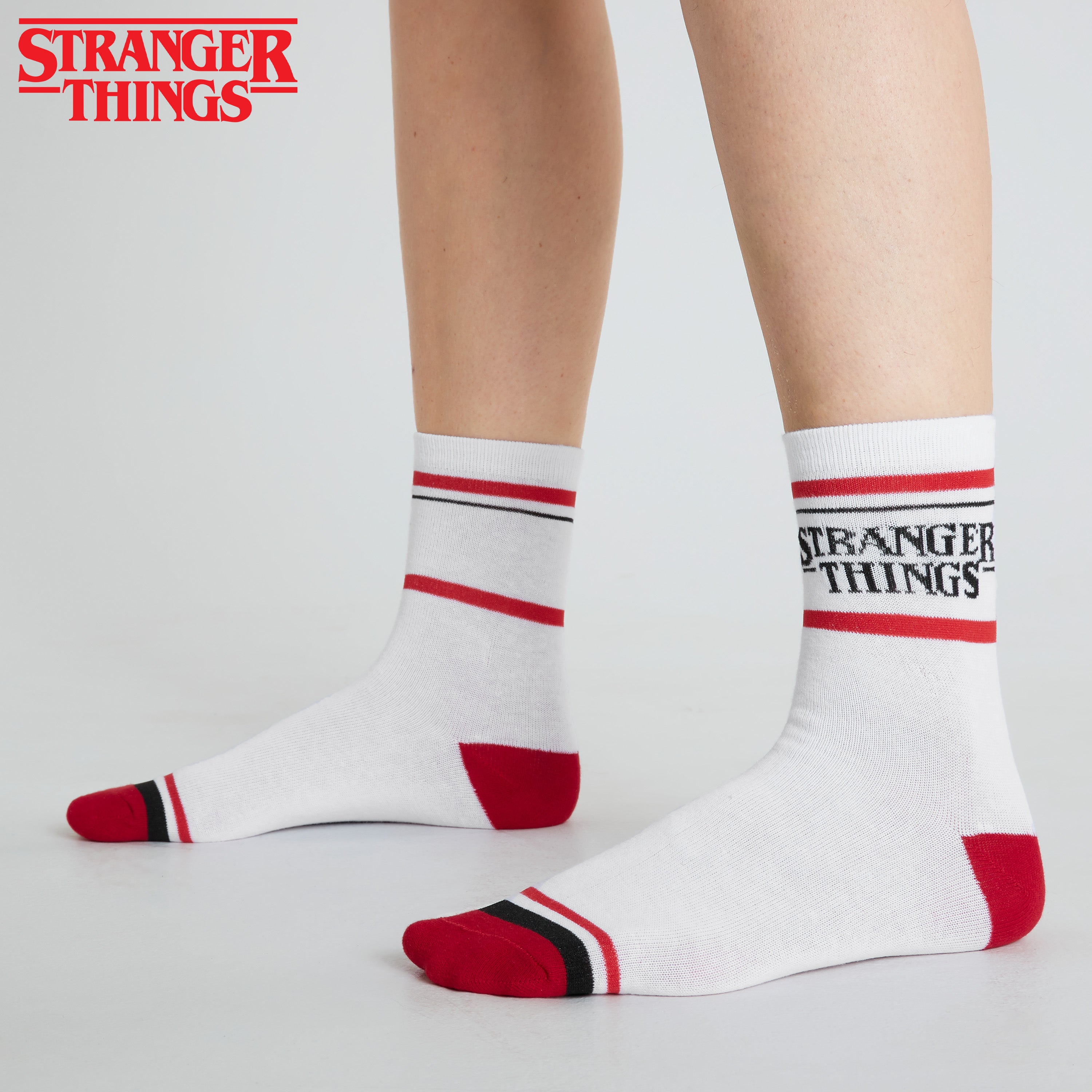 stranger-things-chaussettes-femme-lot-de-5-socquettes-coton image 3