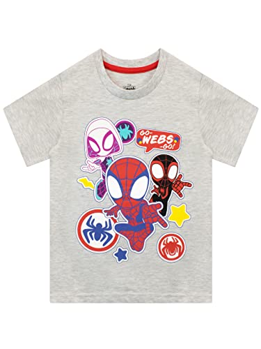 marvel-t-shirt-spiderman-gar-on-gris-7-8-ans image 6