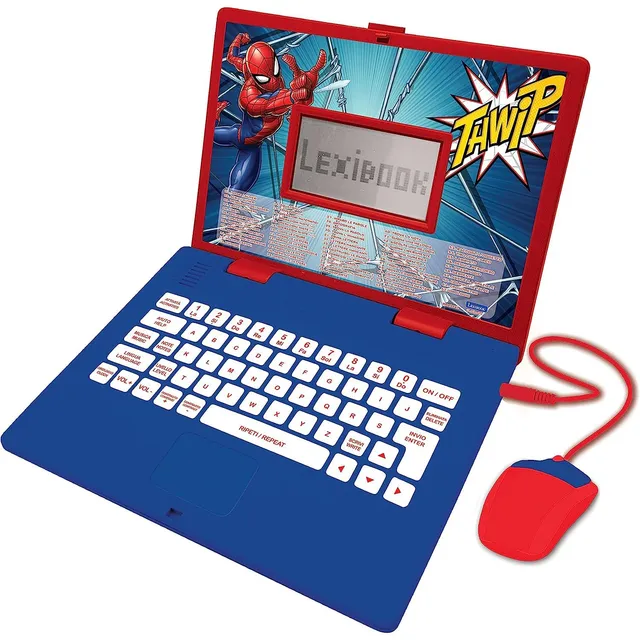 marvel-lexibook-spider-man-jc598spi5-ordinateur-portable-ducatif image 1