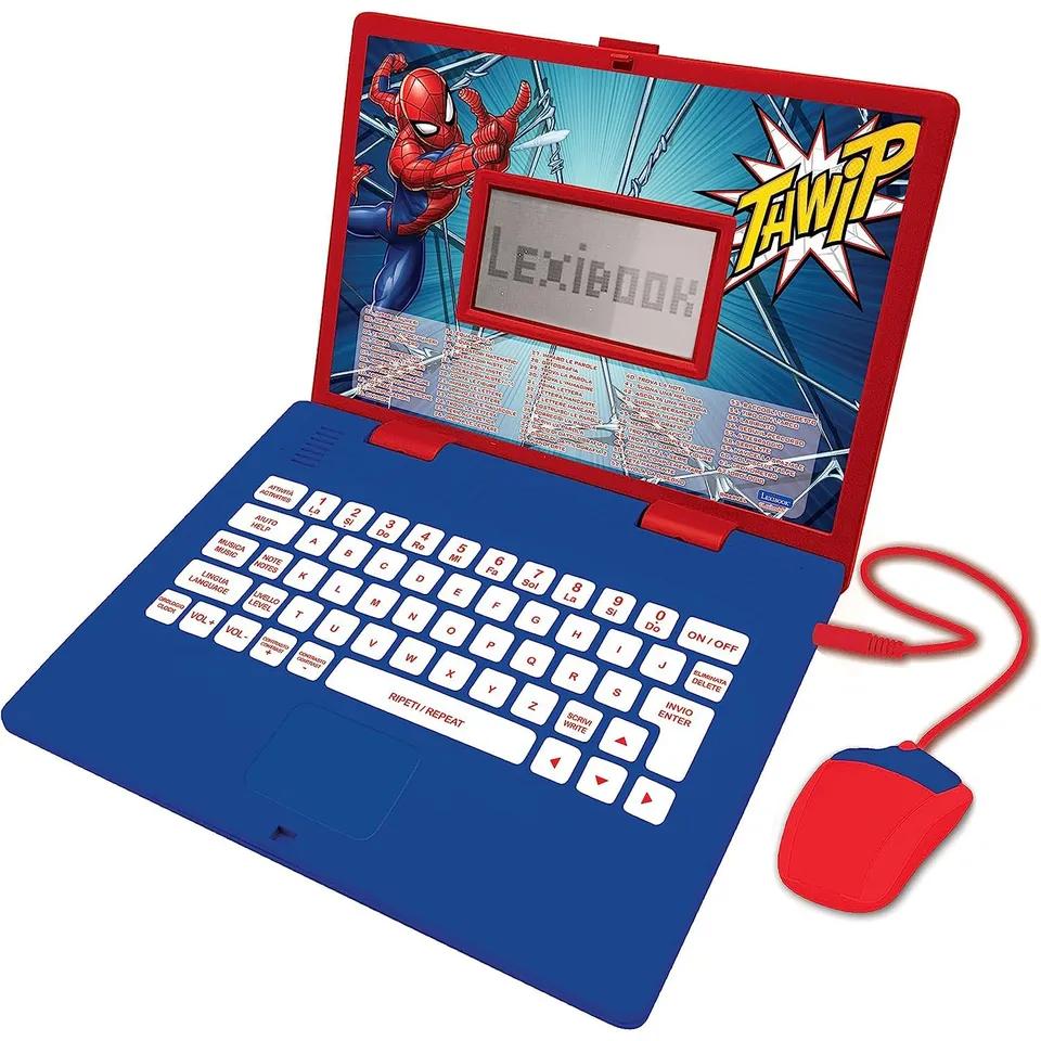 marvel-lexibook-spider-man-jc598spi5-ordinateur-portable-ducatif image 1