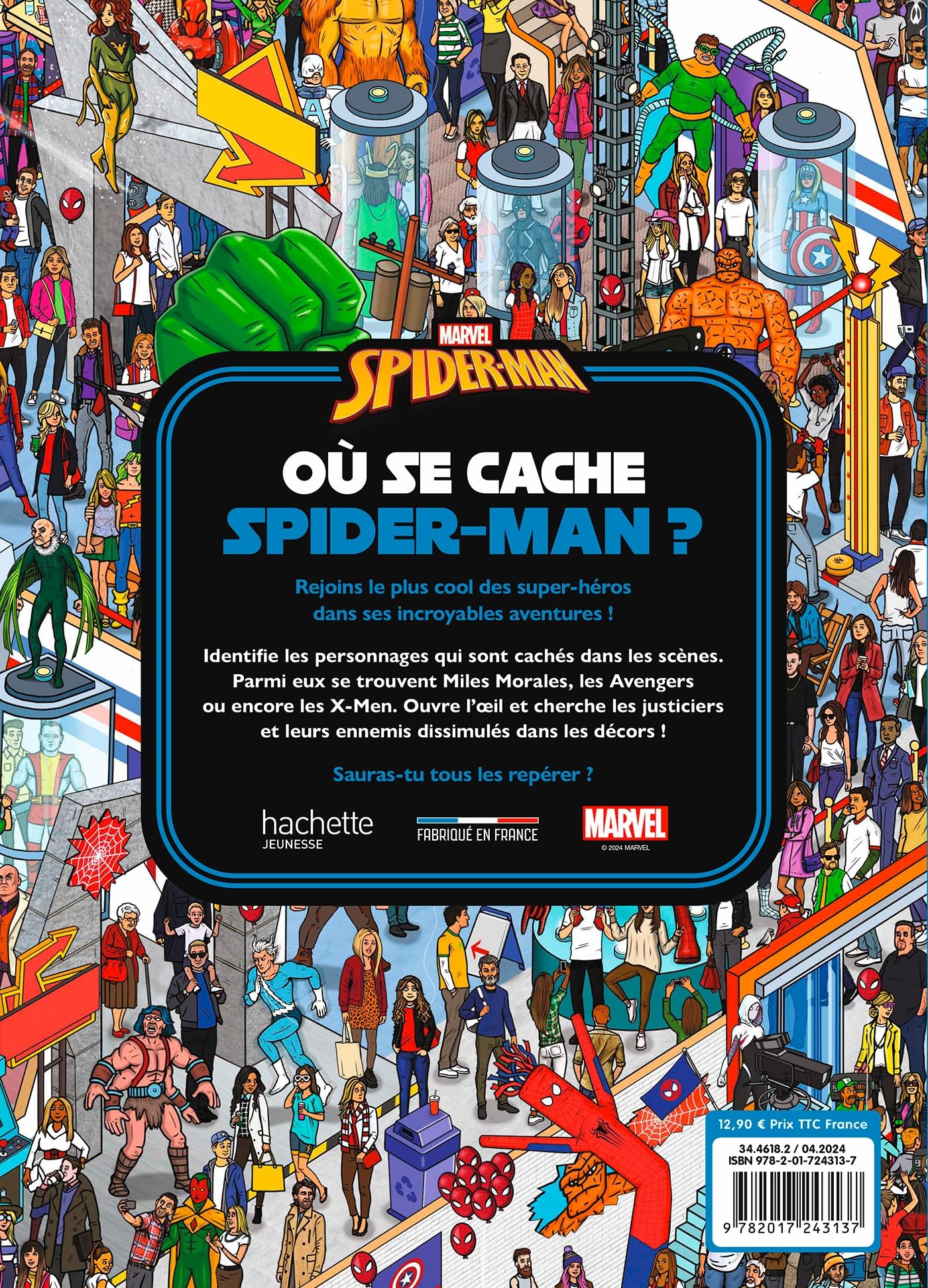 marvel-legends-spider-man-o-se-cache-vol-2-cherche-et-trouve image 2