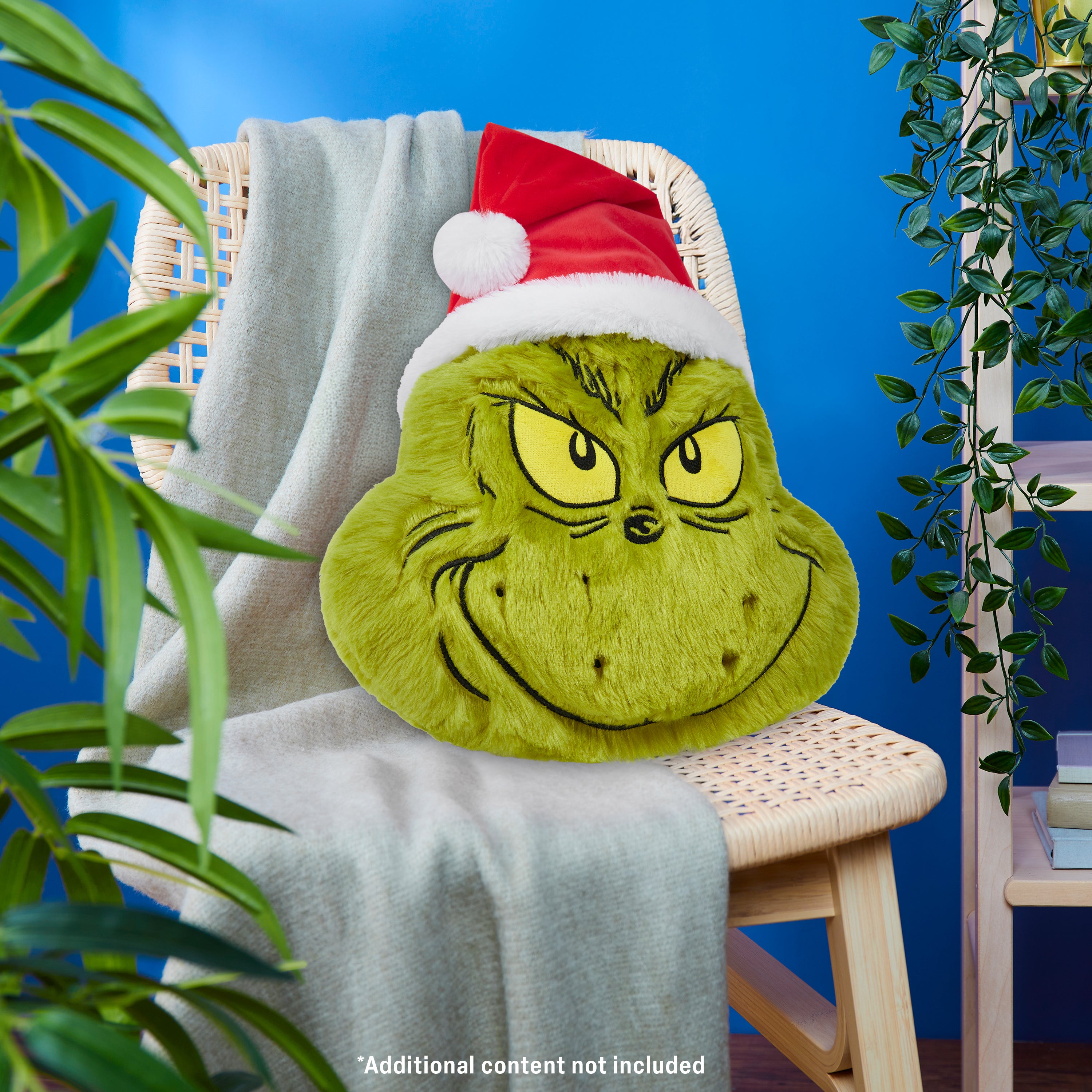 le-grinch-coussin-peluche-3d-52-cm-no-l image 2