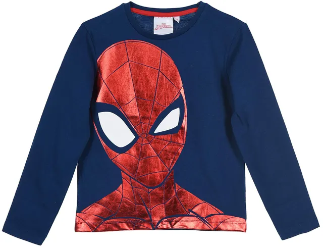 marvel-t-shirt-spider-man-manches-longues-gar-on image 1
