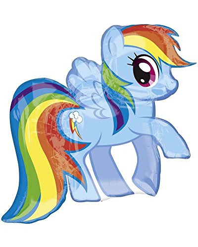 my-little-pony-ballon-h-lium-rainbow-dash-71-cm-28-pouces image 2