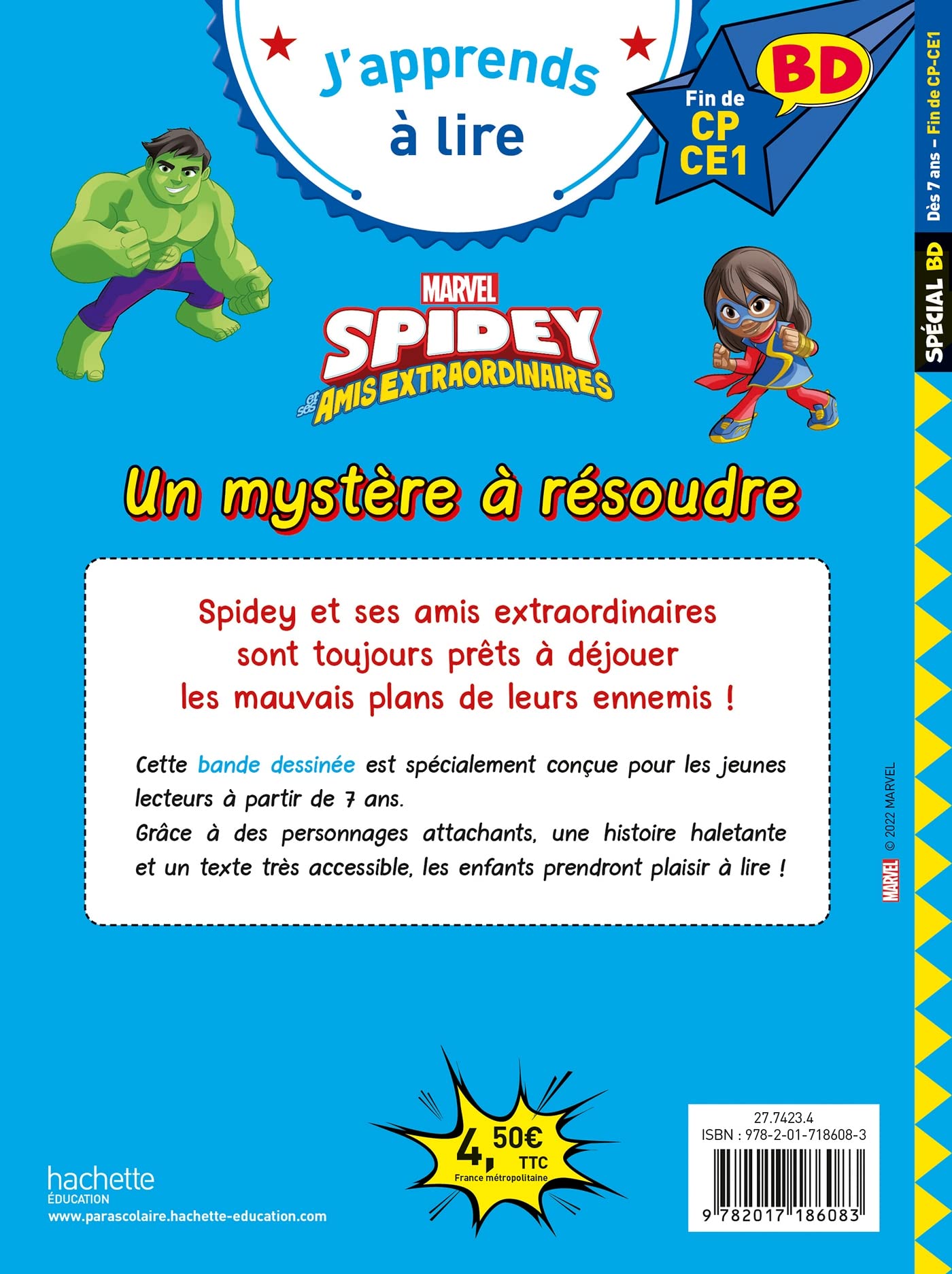 spidey-et-ses-amis-extraordinaires-un-myst-re-bd-fin-cp-ce1-lecture image 2