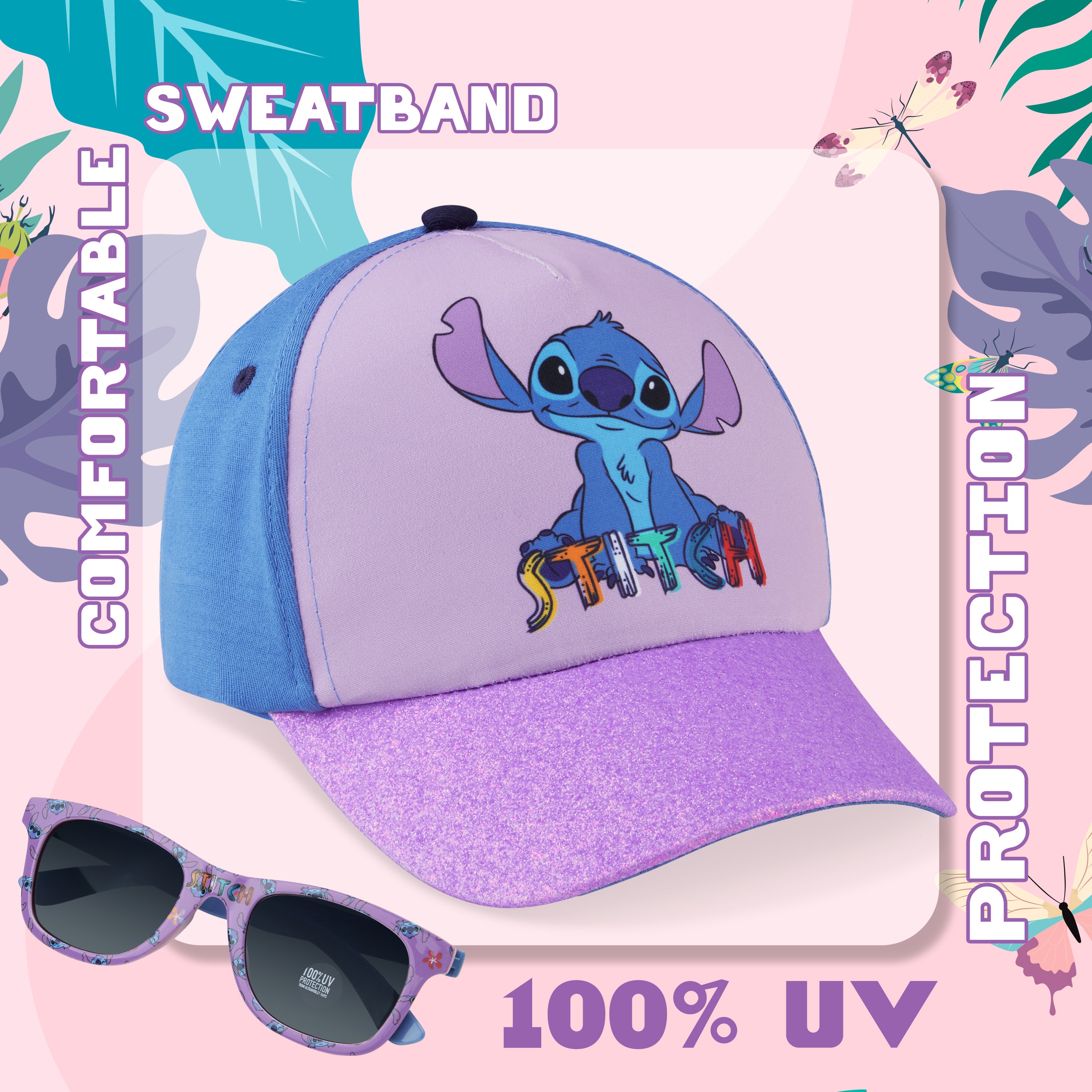 disney-stitch-casquette-lunettes-fille-uv400 image 4