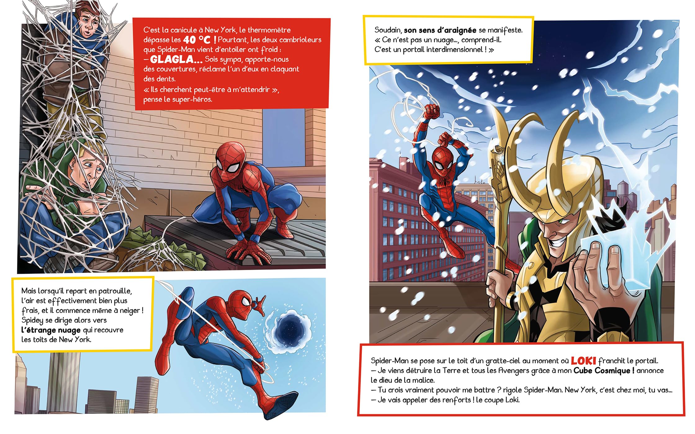 marvel-spider-man-bd-3-face-aux-menaces-bande-dessin-e-enfant image 3
