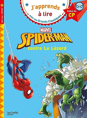 marvel-spider-man-contre-le-l-zard-livre-cp-niveau-1 image 4