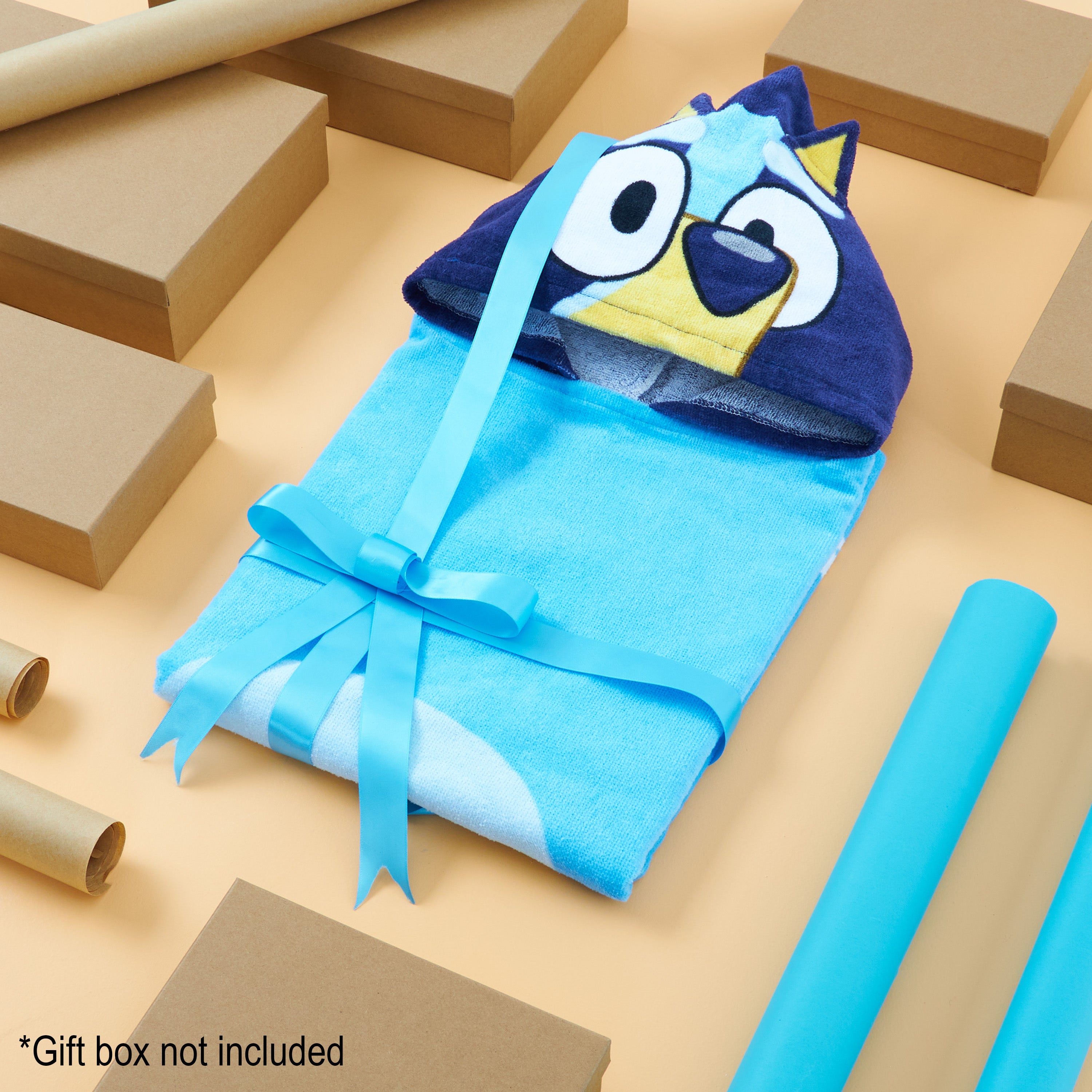 get-trend-bluey-poncho-de-bain-enfant-coton-taille-unique image 2