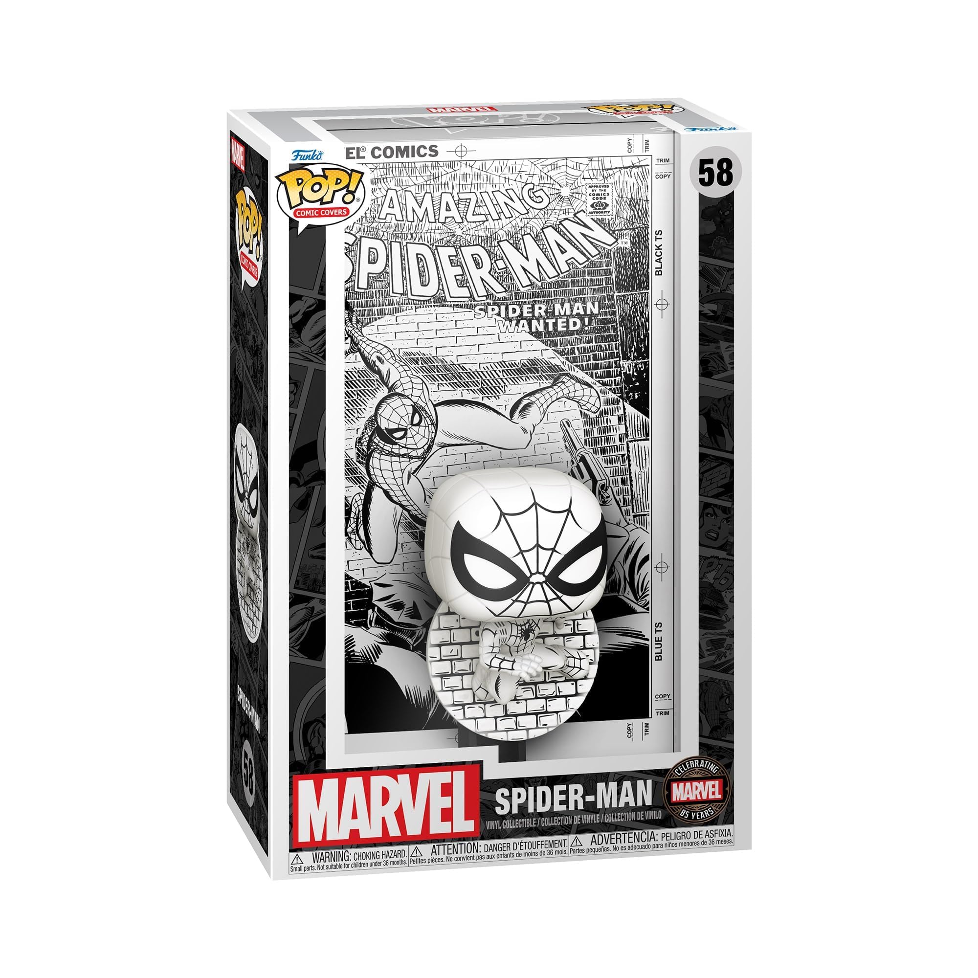 funko-pop-comic-cover-spider-man-marvel-85-ans image 2