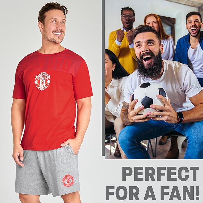 manchester-united-pyjama-short-homme-t-taille-m image 5