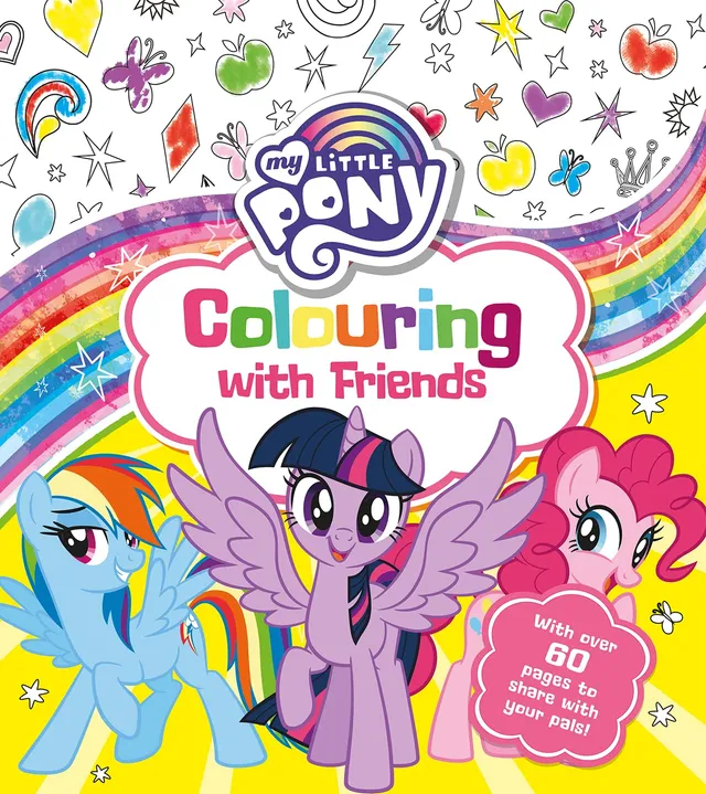 my-little-pony-colouring-with-friends-livre-coloriage-enfant-poney image 1