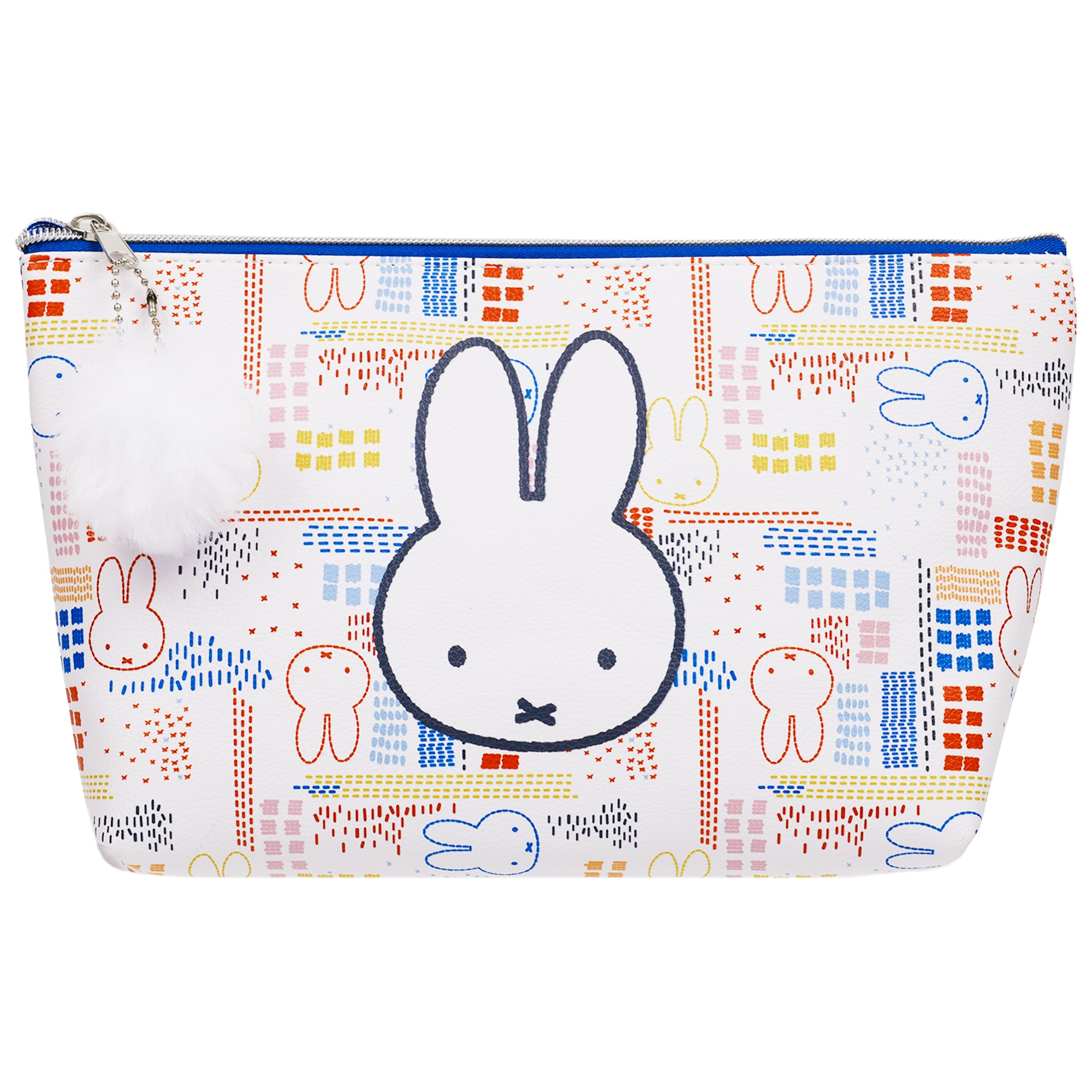 danielle-nicole-miffy-trousse-maquillage-blanche-pompon image 1