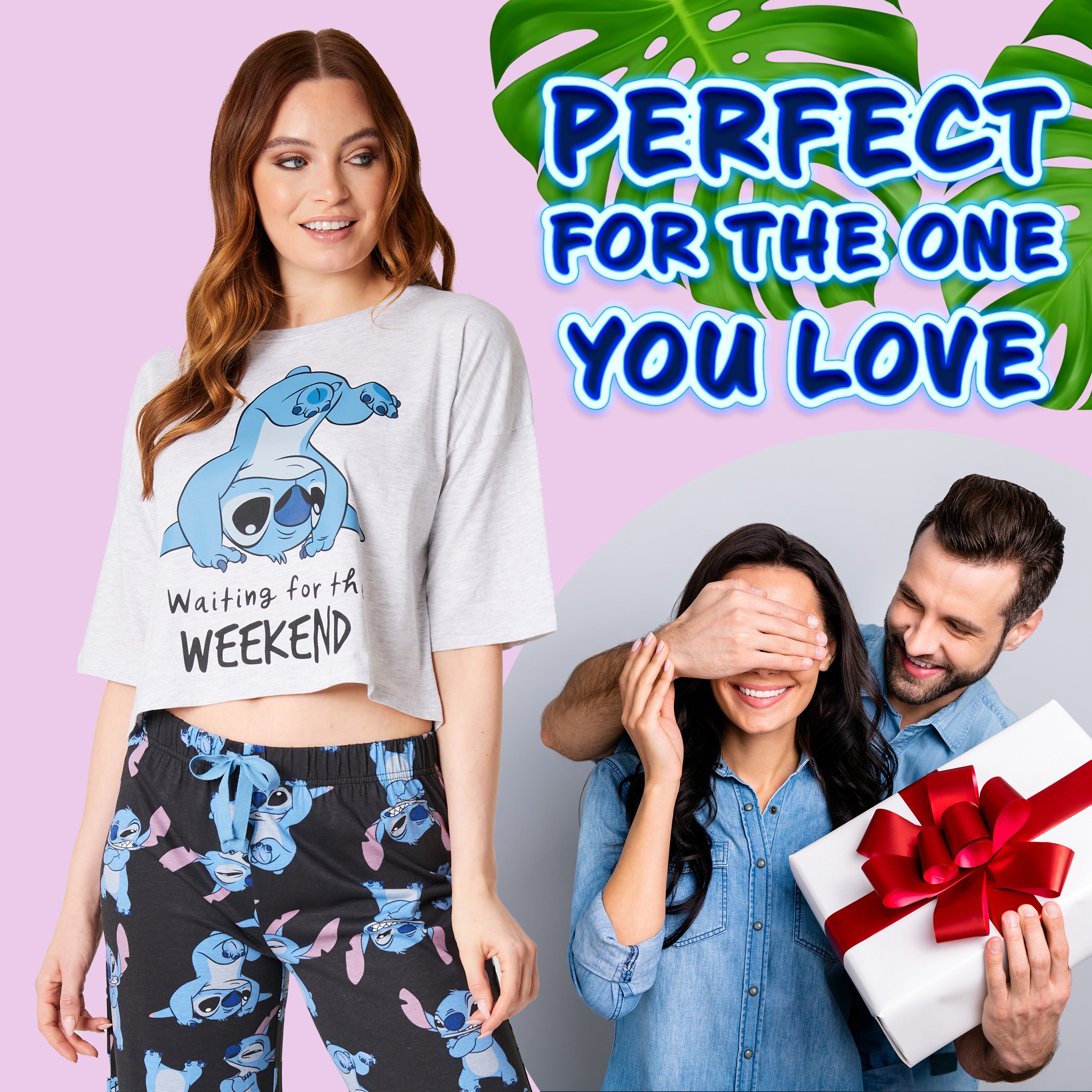 disney-stitch-pyjama-femme-2-pi-ces-stitch-taille-m image 5