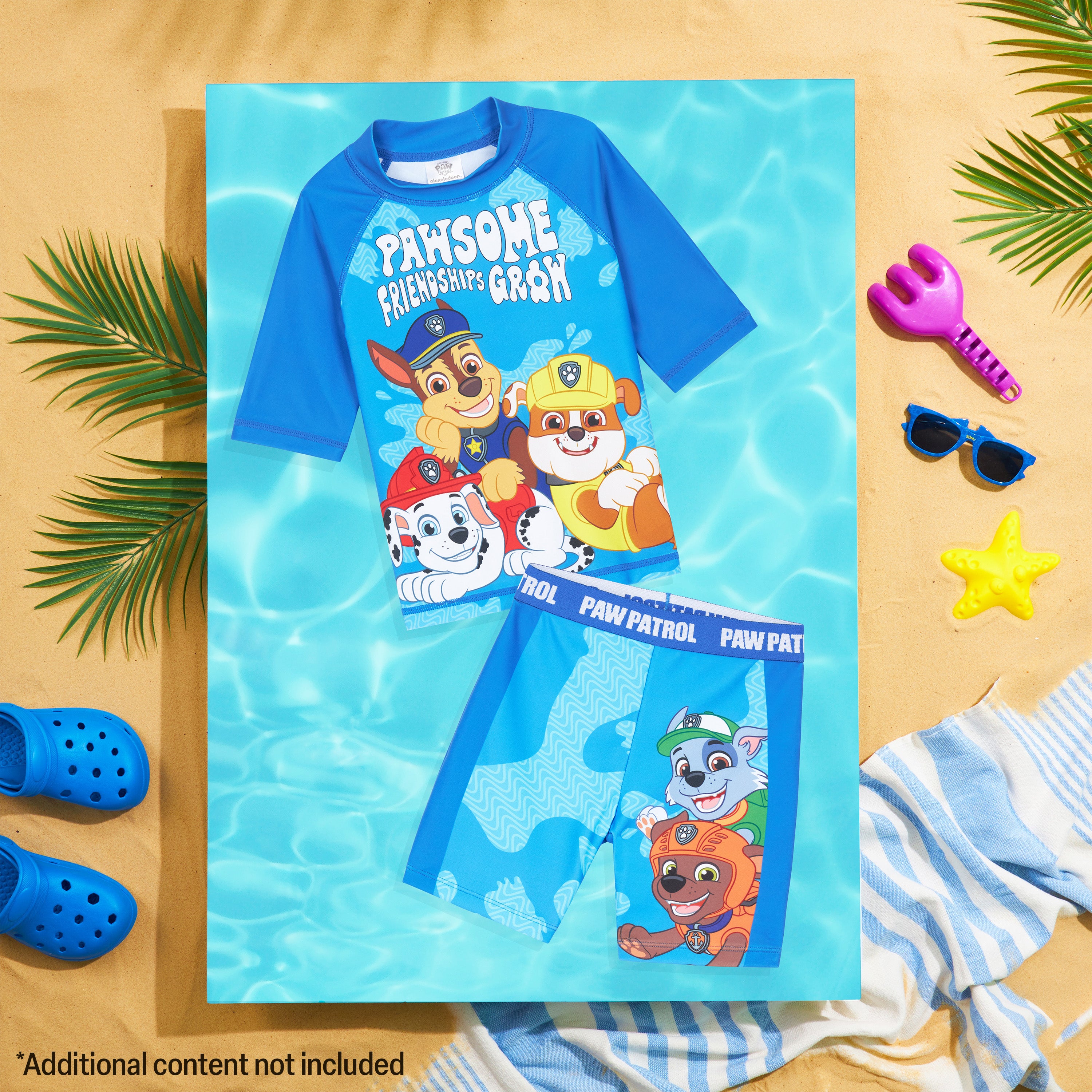 paw-patrol-maillot-bain-gar-on-2-pi-ces-chase-marshall image 4
