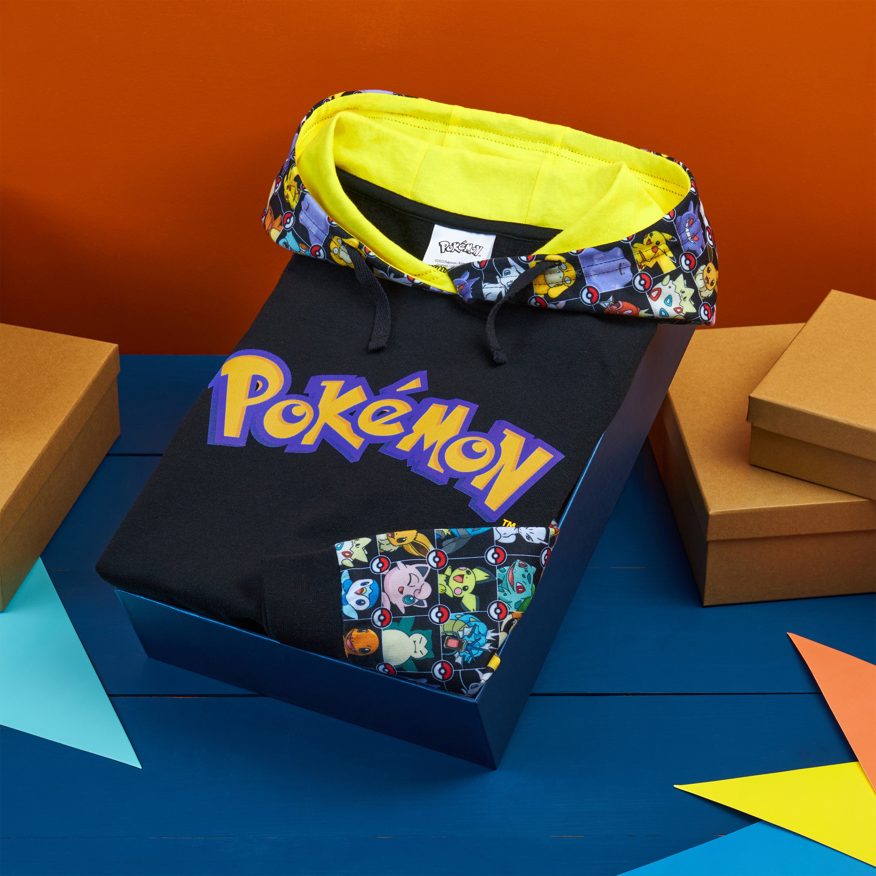 pok-mon-pikachu-sweat-fille-crop-capuche-7-15-ans image 2