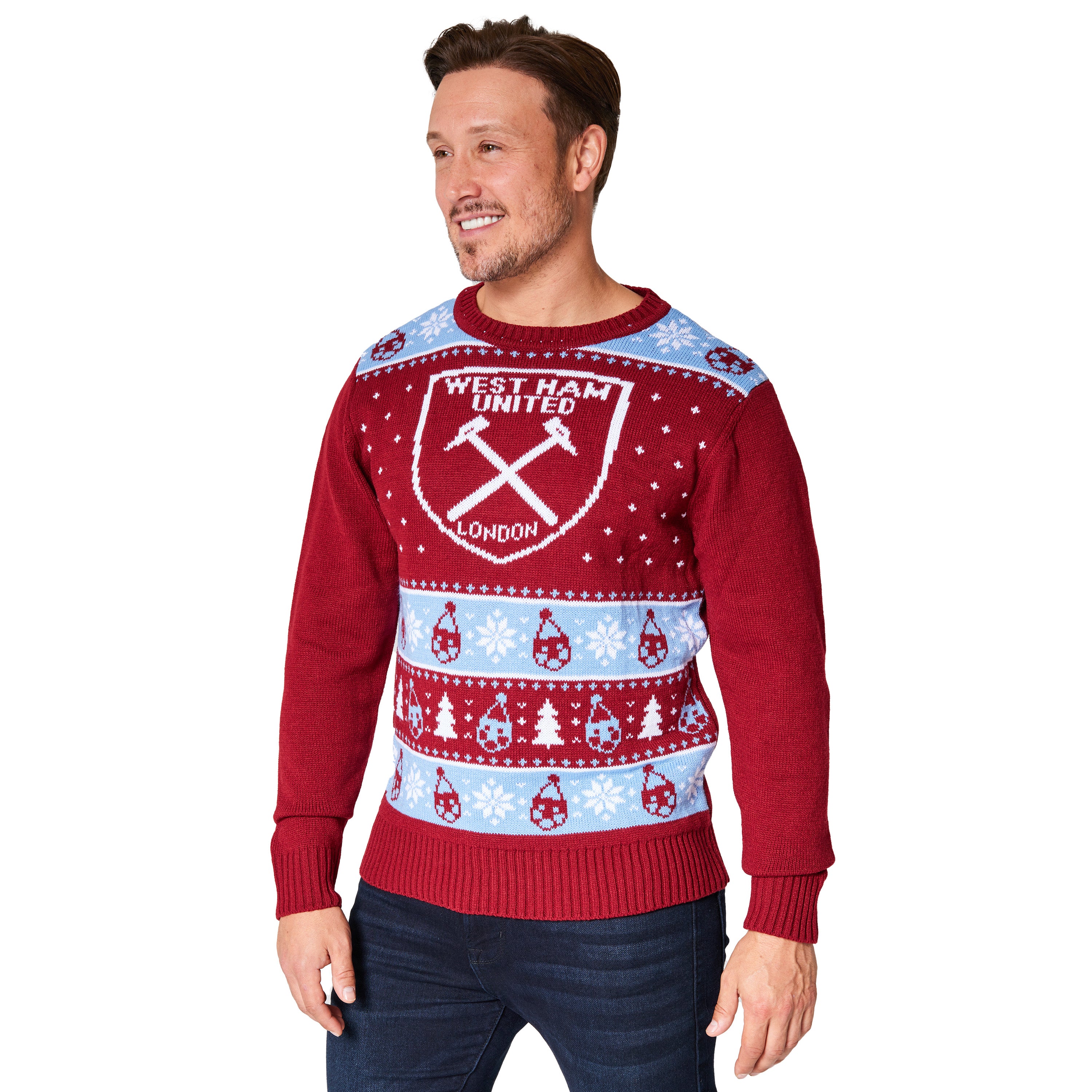 west-ham-pull-no-l-homme-chaud-festif-taille-l image 1