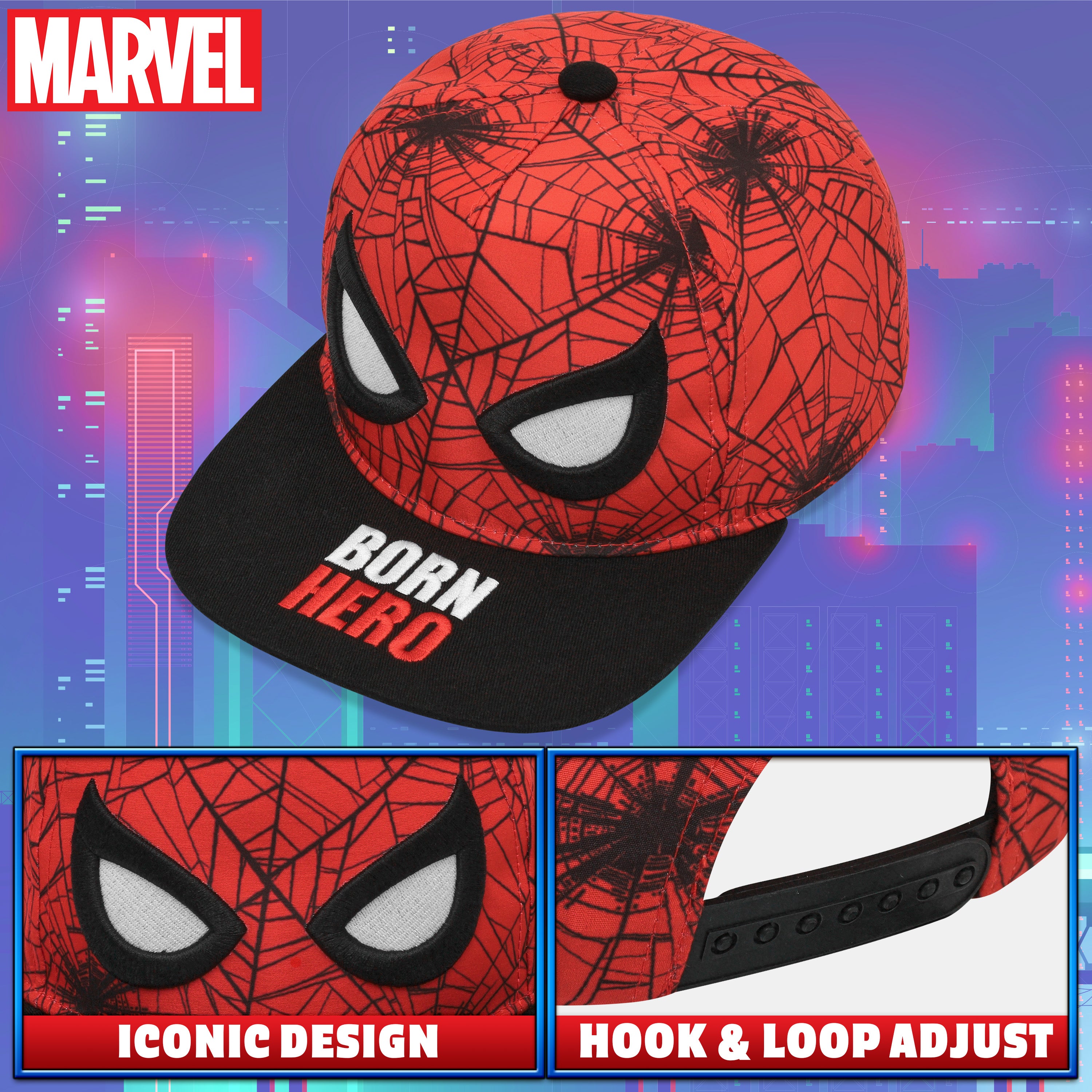 get-trend-boys-marvel-spiderman-casquette-gar-on-r-glable image 3