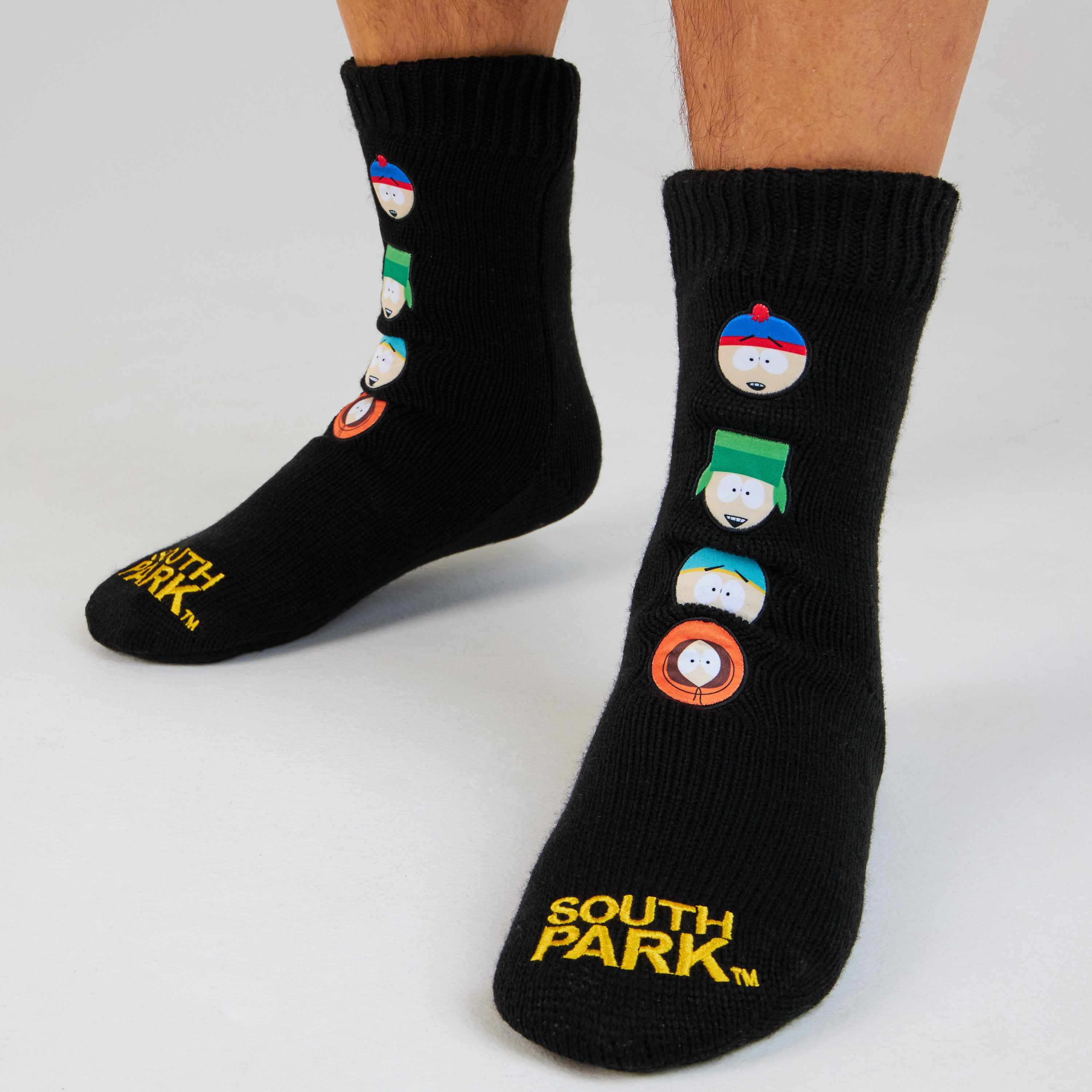 get-trend-men-chaussettes-chaussons-south-park-homme-pilou-antid-rapantes image 5