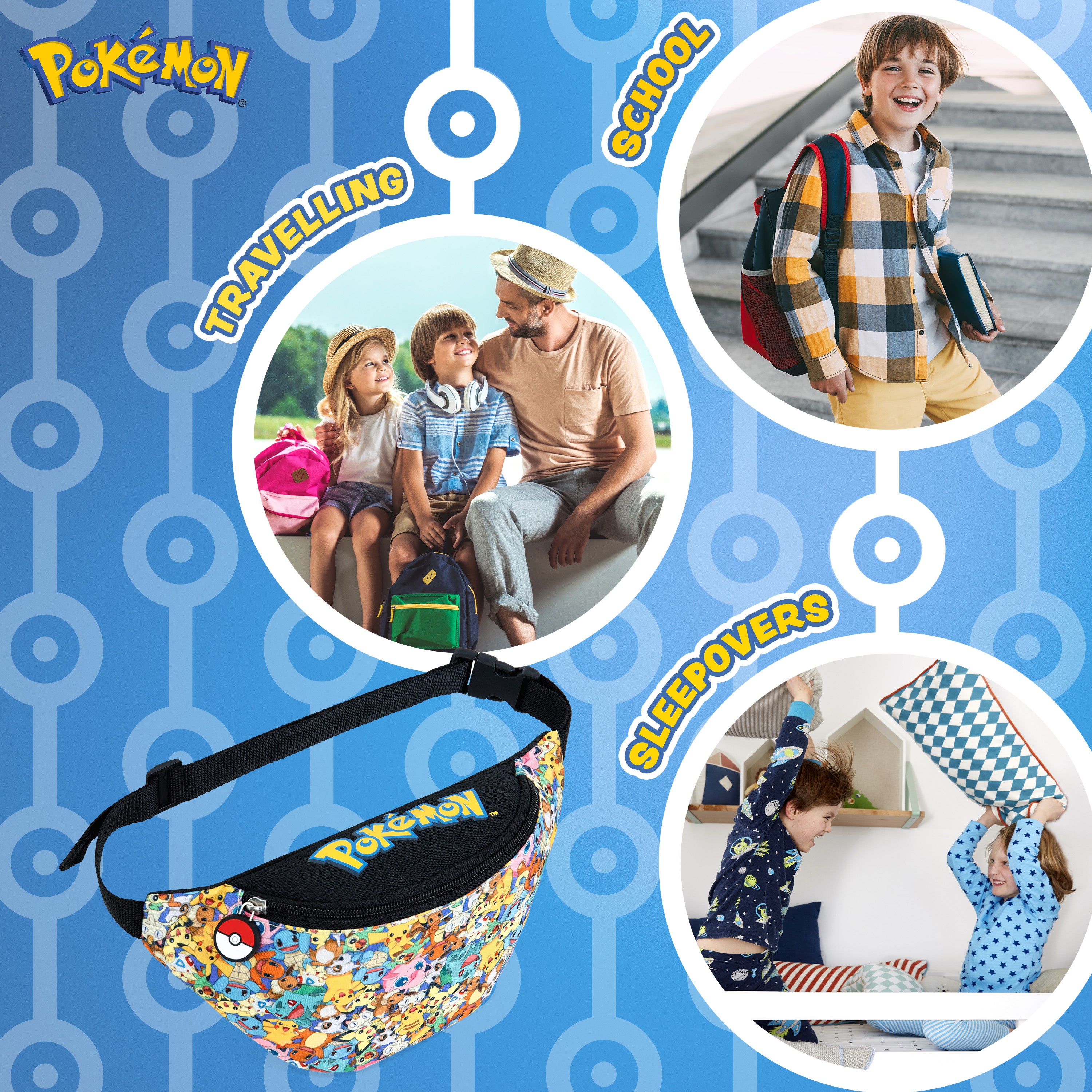 pok-mon-pikachu-sac-banane-enfant-r-glable image 5