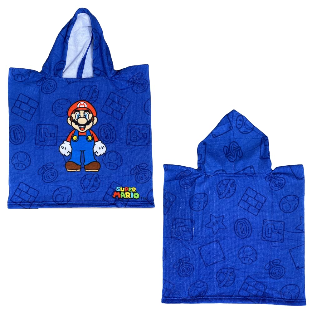 marvel-spiderman-poncho-plage-enfant-50x100-microcoton image 4