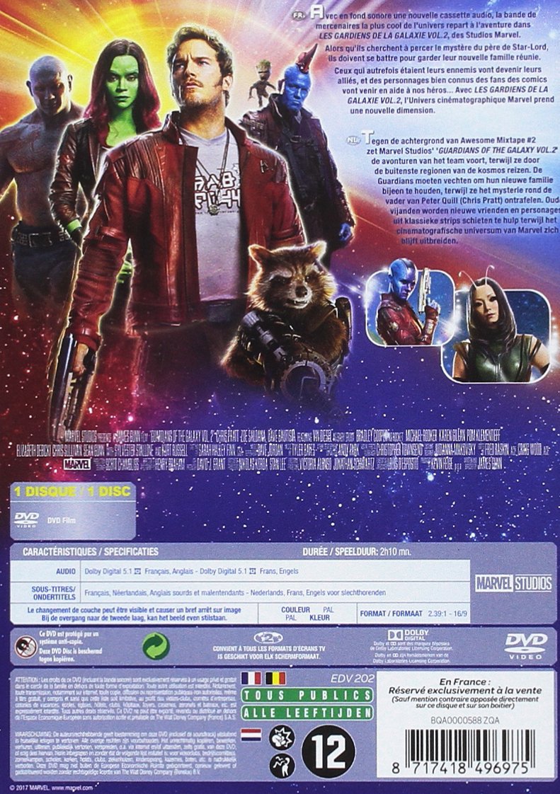 marvel-gardiens-de-la-galaxie-volume-2-dvd-film-130-min image 2