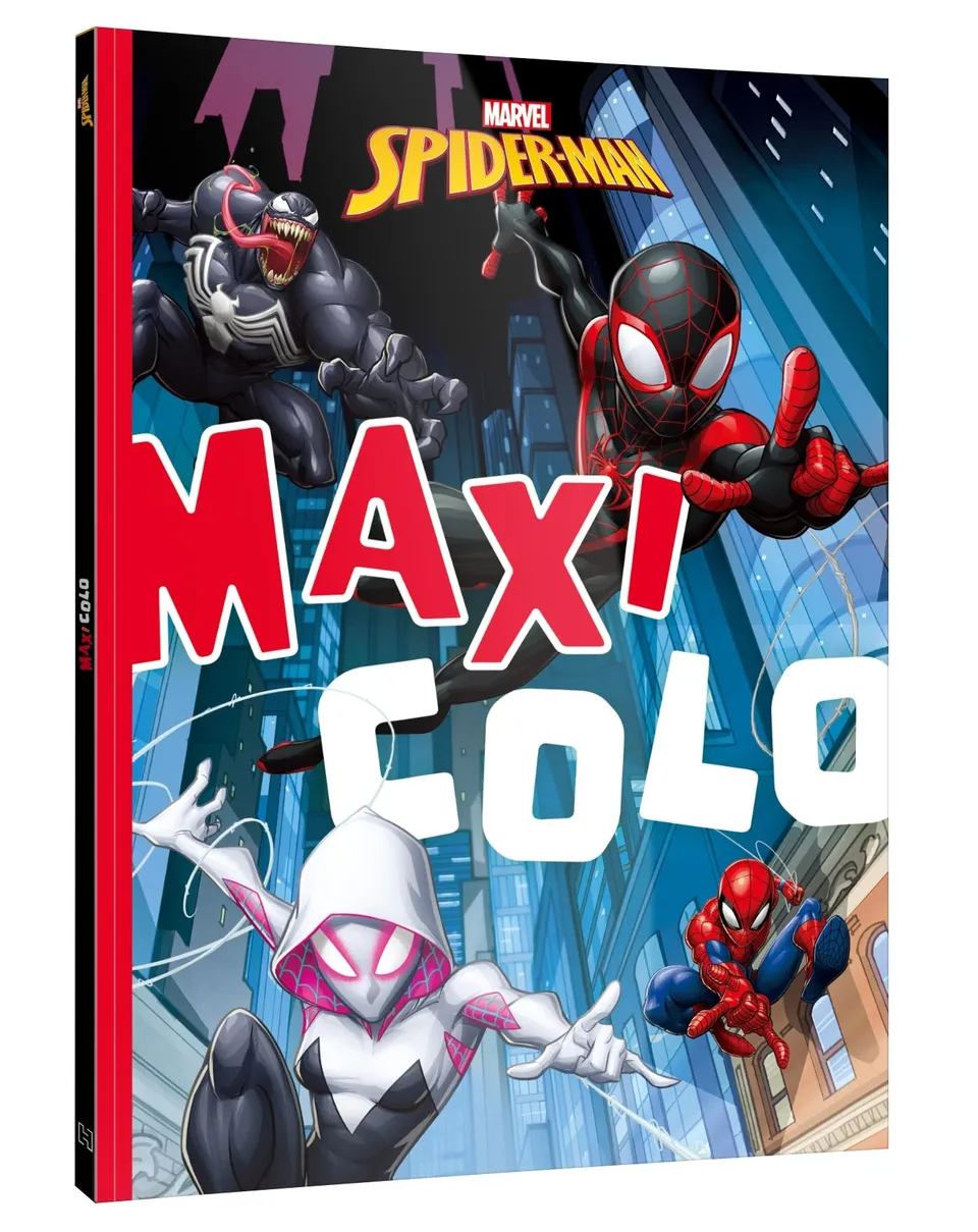 marvel-spider-man-maxi-colo-cahier-coloriage-48-pages image 1