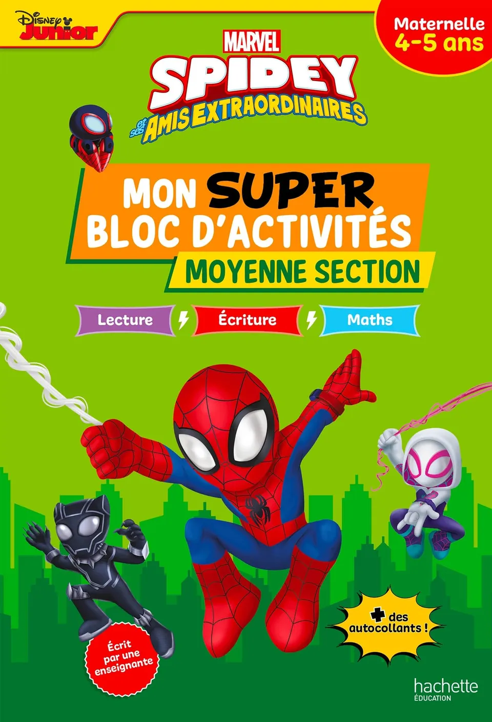 marvel-spidey-et-ses-amis-bloc-activit-s-moyenne-section-4-5-ans image 1