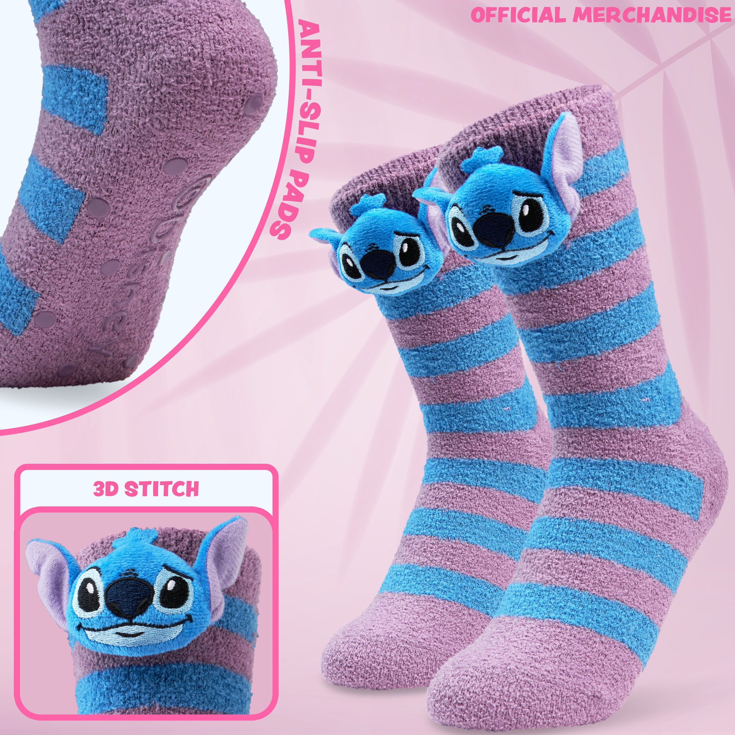 disney-chaussettes-pilou-femme-antidroisses-douces image 3