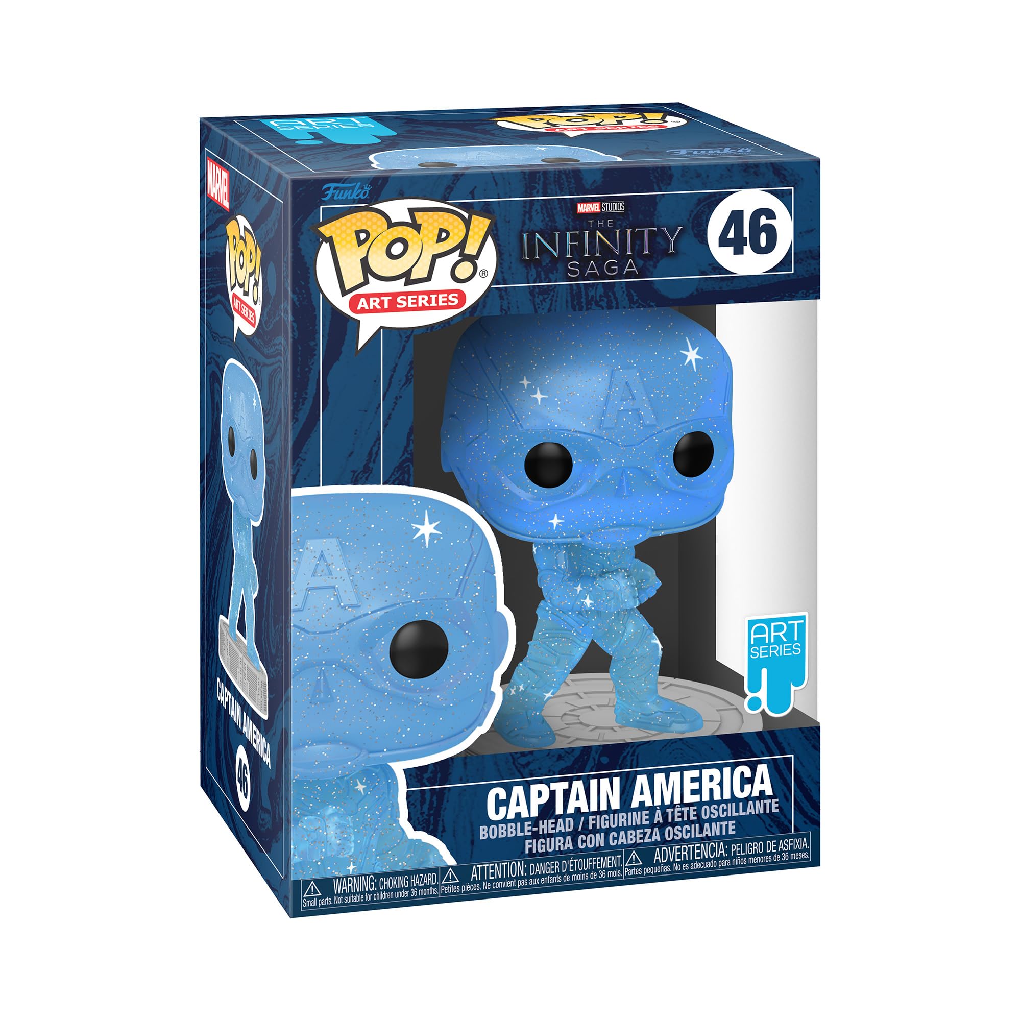 funko-pop-artist-series-captain-america-figurine-vinyle-bleue-9-cm image 1
