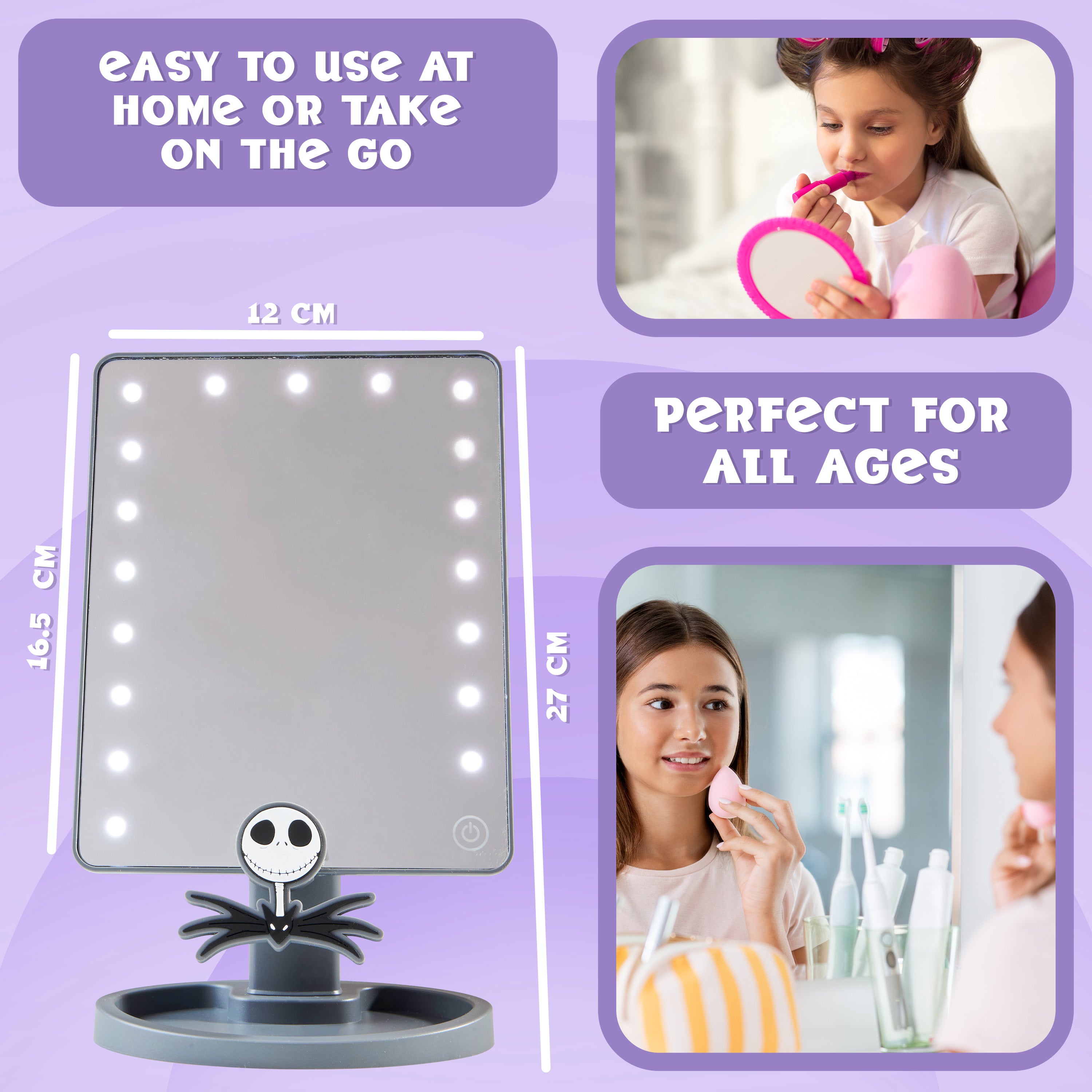 disney-l-trange-no-l-miroir-led-table-gris-plateau image 5