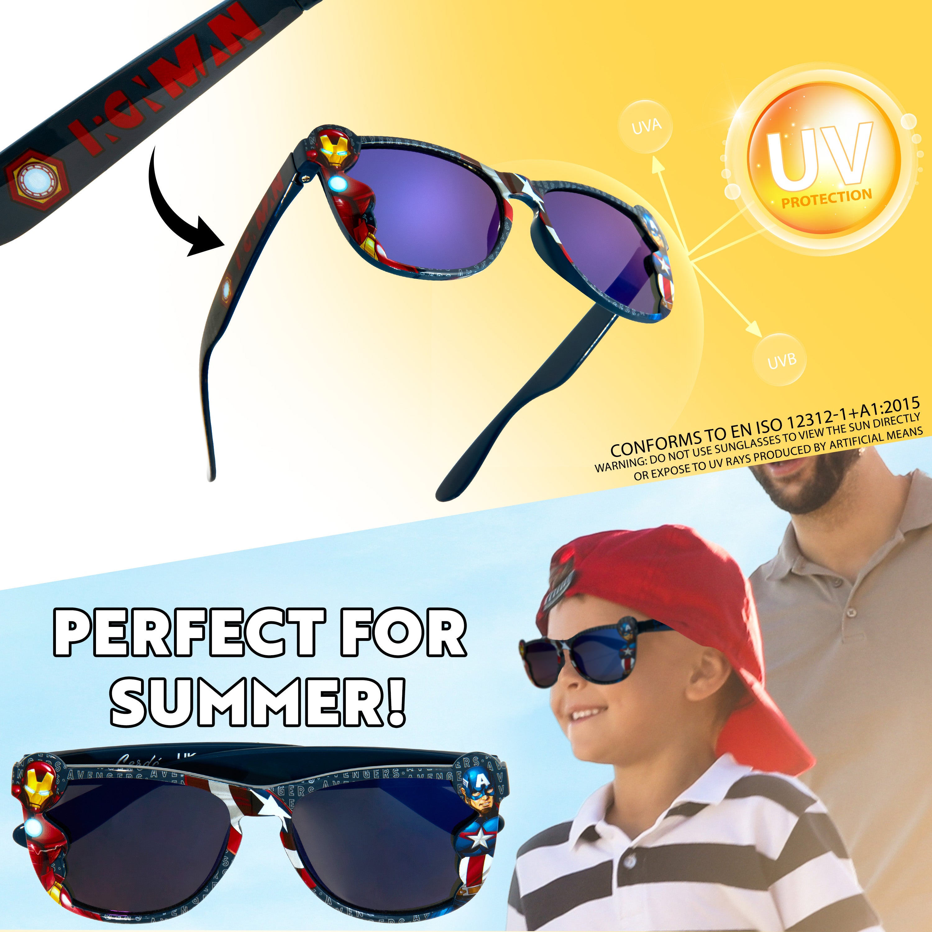 marvel-avengers-lunettes-soleil-portefeuille-gar-on-uv image 3
