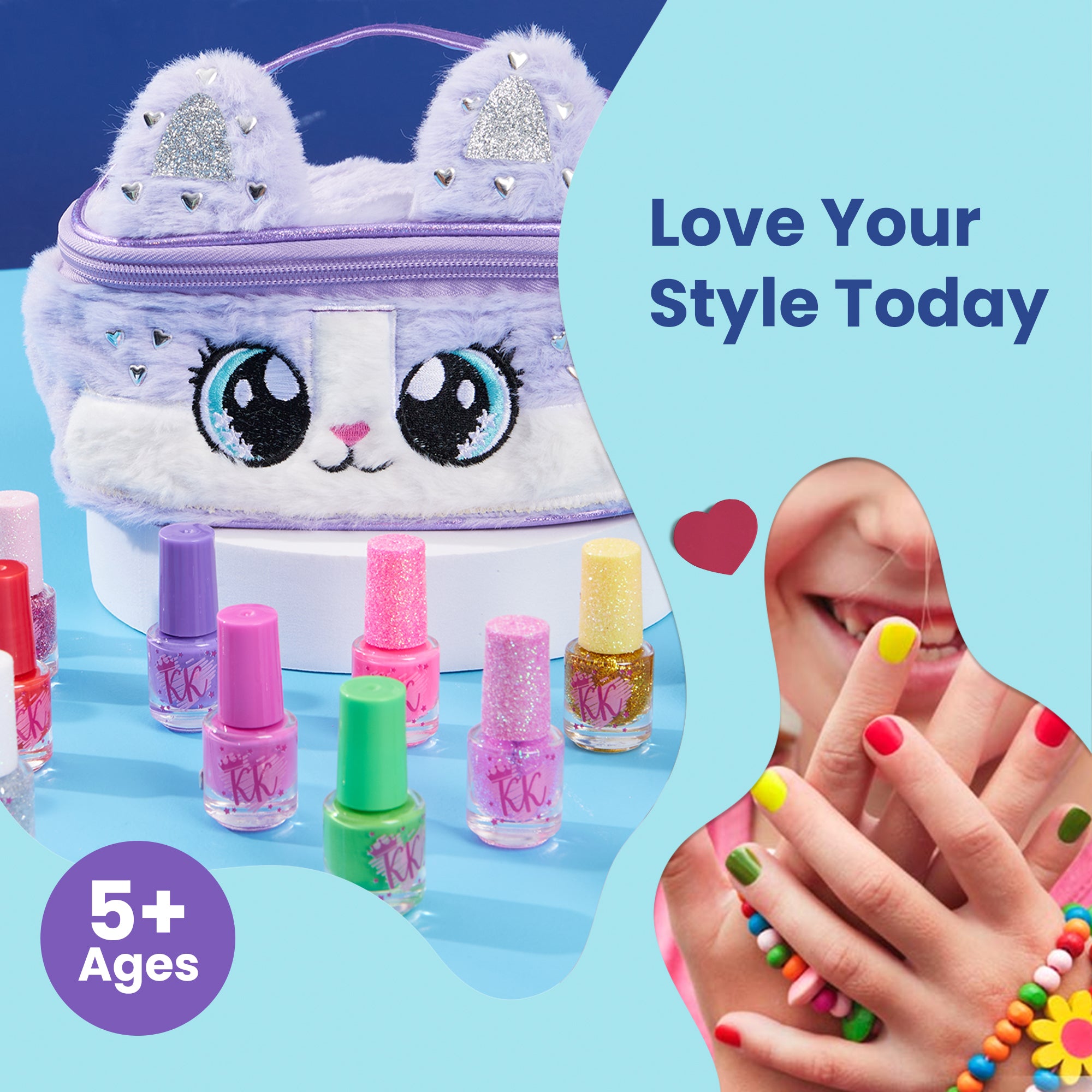 get-trend-beauty-kit-vernis-enfant-chat-20-couleurs-pelable image 3