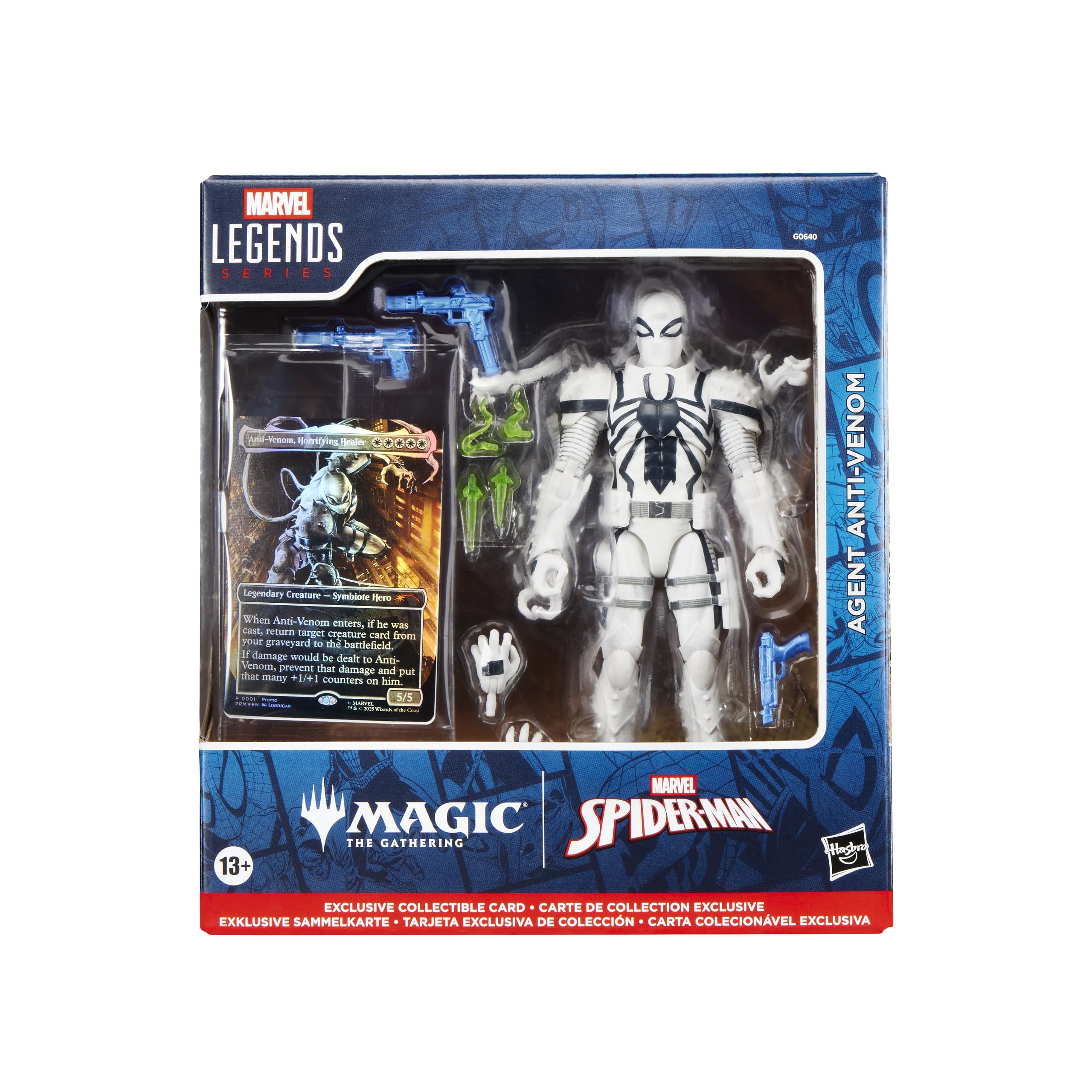 hasbro-marvel-legends-figurine-agent-anti-venom-15-cm-carte-magic image 1