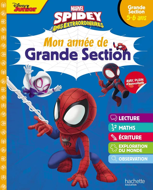 marvel-spidey-mon-ann-e-grande-section-cahier-5-6-ans image 1