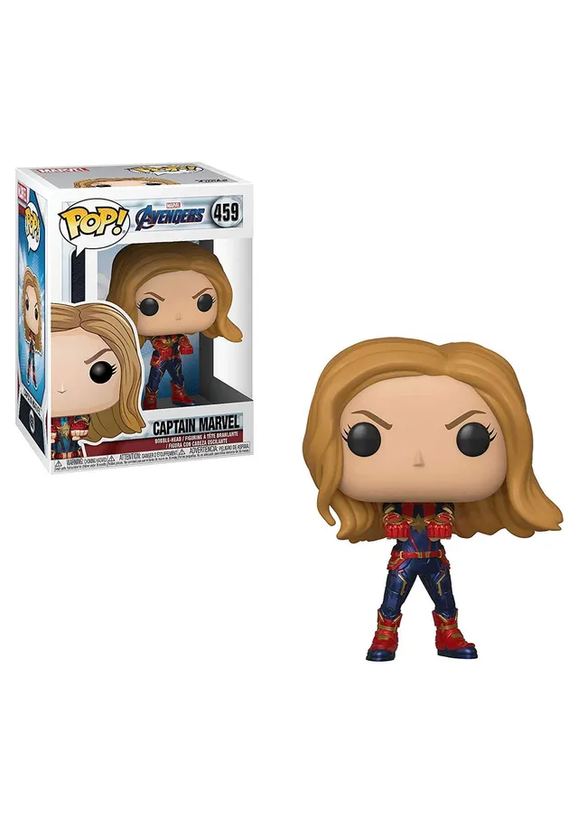 funko-pop-avengers-endgame-captain-marvel-figurine-vinyle-9-cm image 1