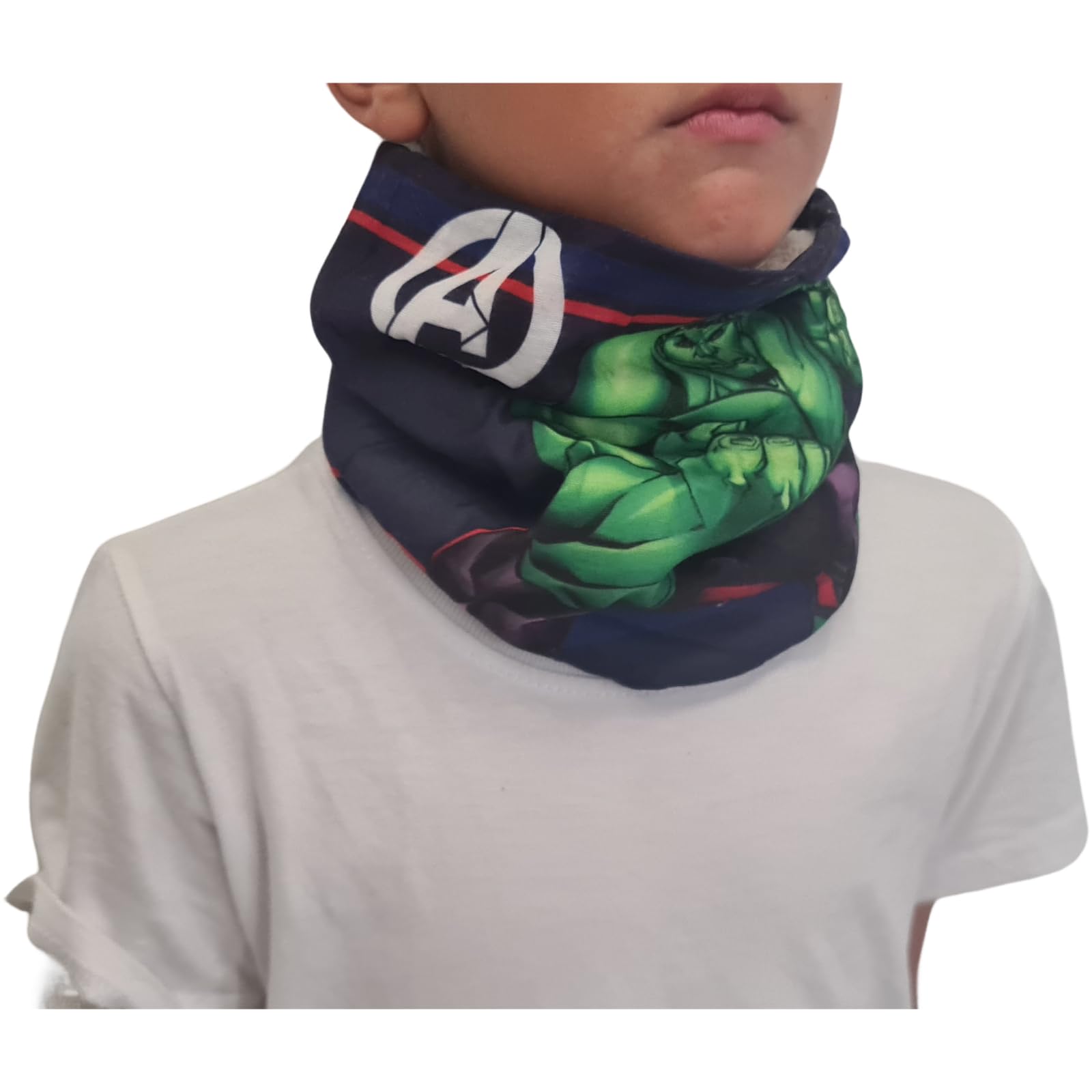 ils-i-love-shopping-avengers-hulk-charpe-tubulaire-enfant-araign-e image 3