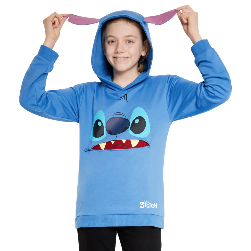 get-trend-stitch-hoodie-enfant-coton-9-10-ans-fille image 1