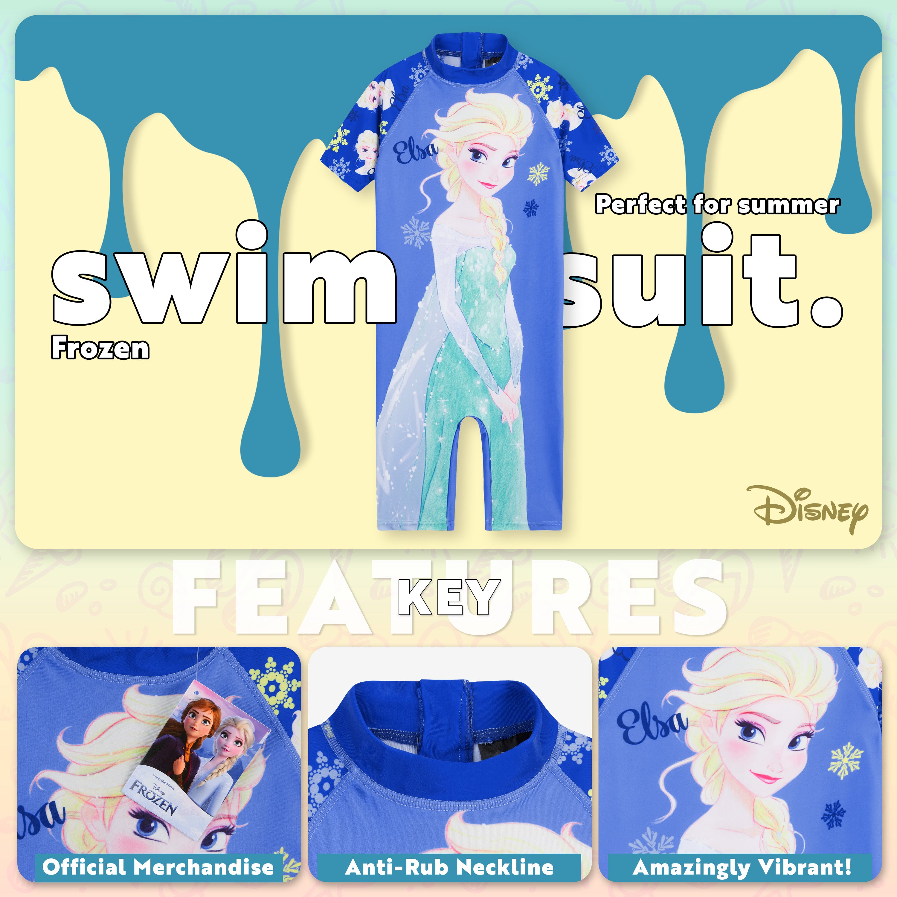 disney-frozen-maillot-de-bain-fille-1-pi-ce-5-6-ans-elsa image 3