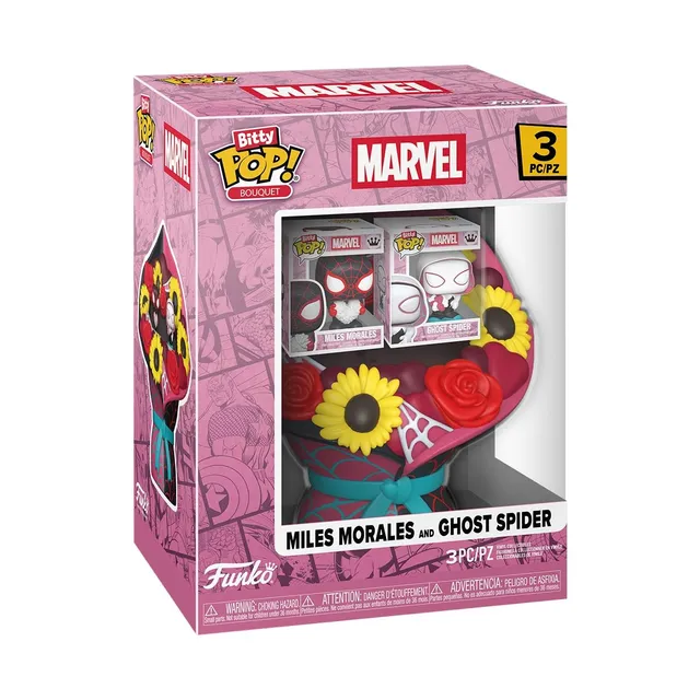 funko-bitty-pop-marvel-valentines-bouquet-miles-morales-2-3-cm image 1