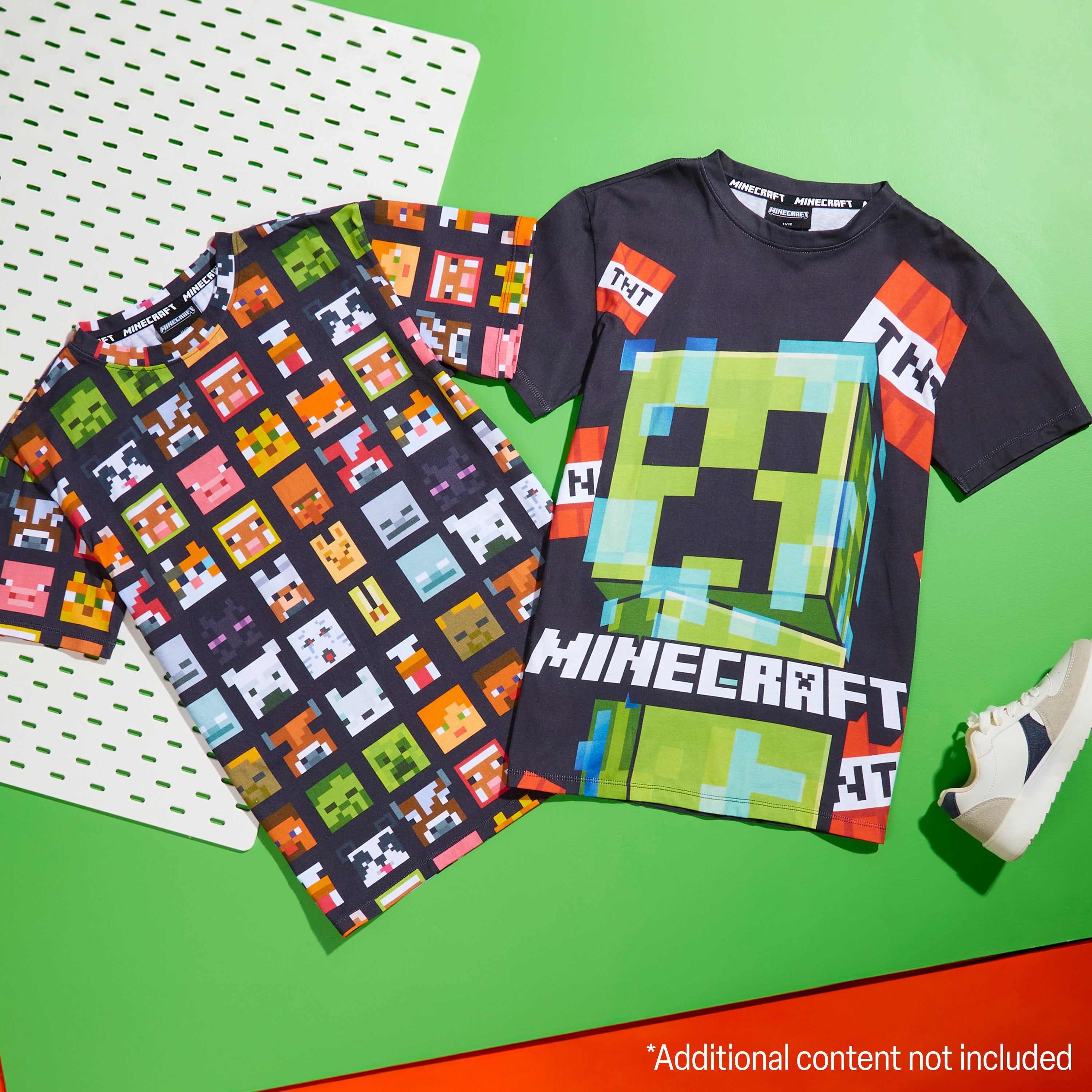 get-trend-boys-t-shirt-minecraft-gar-on-lot-de-2-9-10-ans image 2