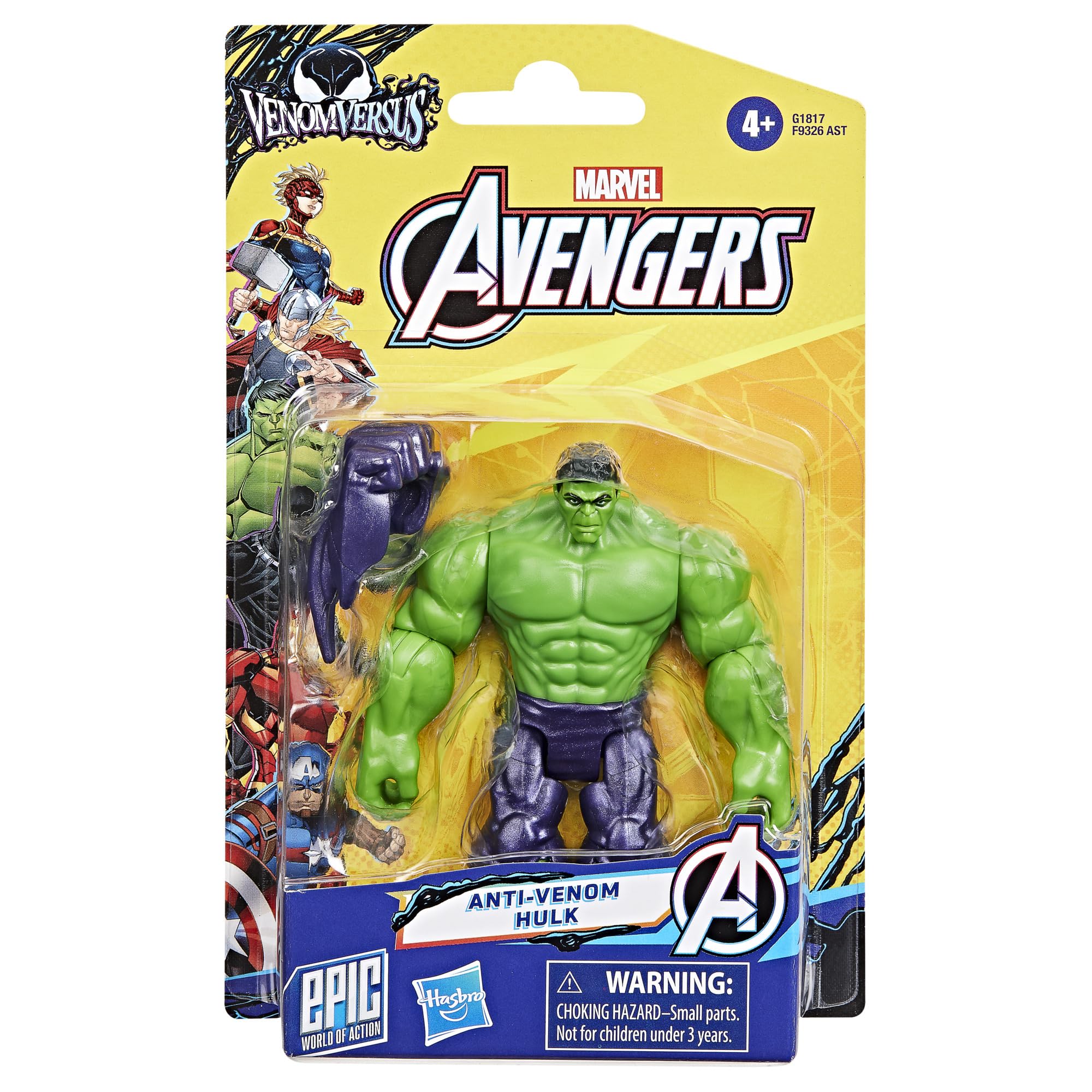 marvel-epic-world-of-action-anti-venom-hulk-figurine-10-cm-deluxe image 4